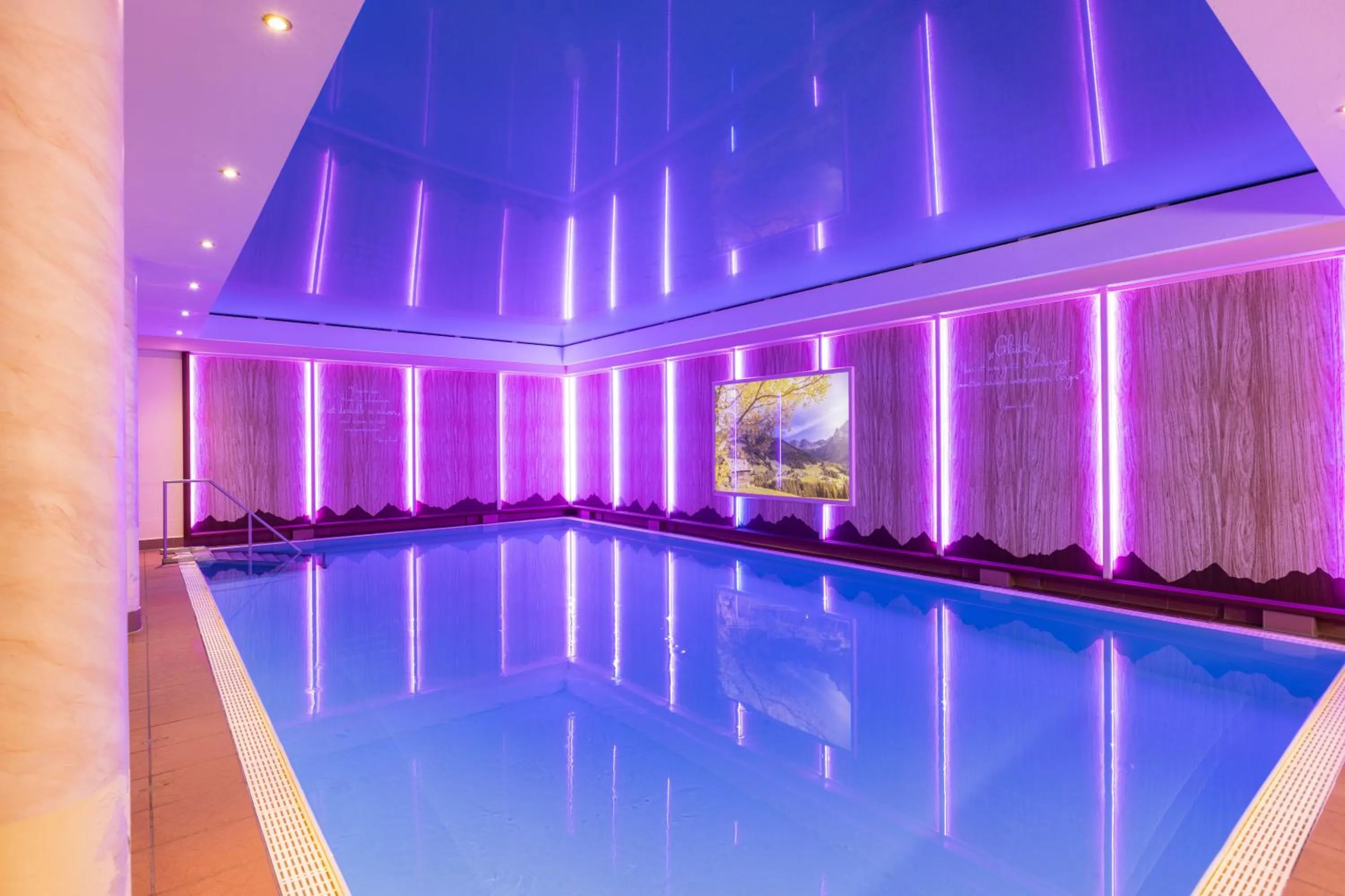 Swimming pool in IFA Alpenrose Hotel Kleinwalsertal