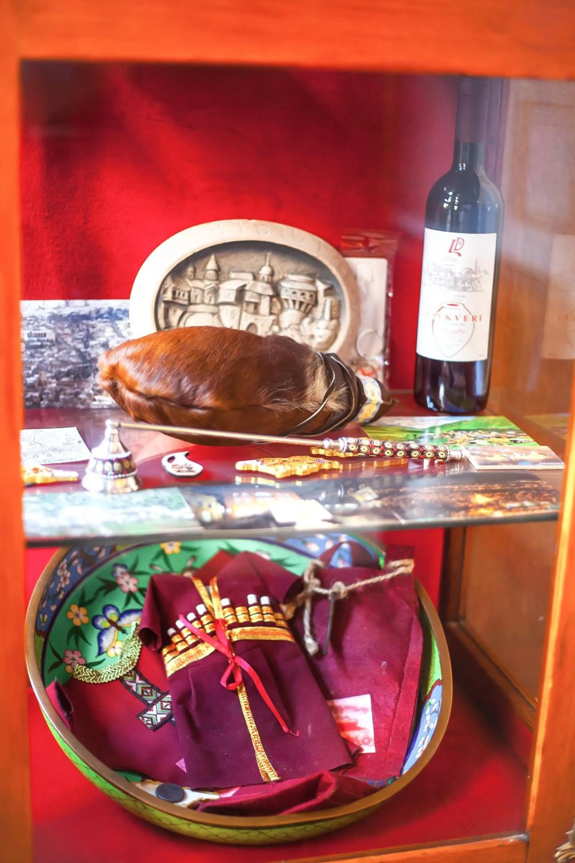 Decorative detail in Rustaveli Hotel