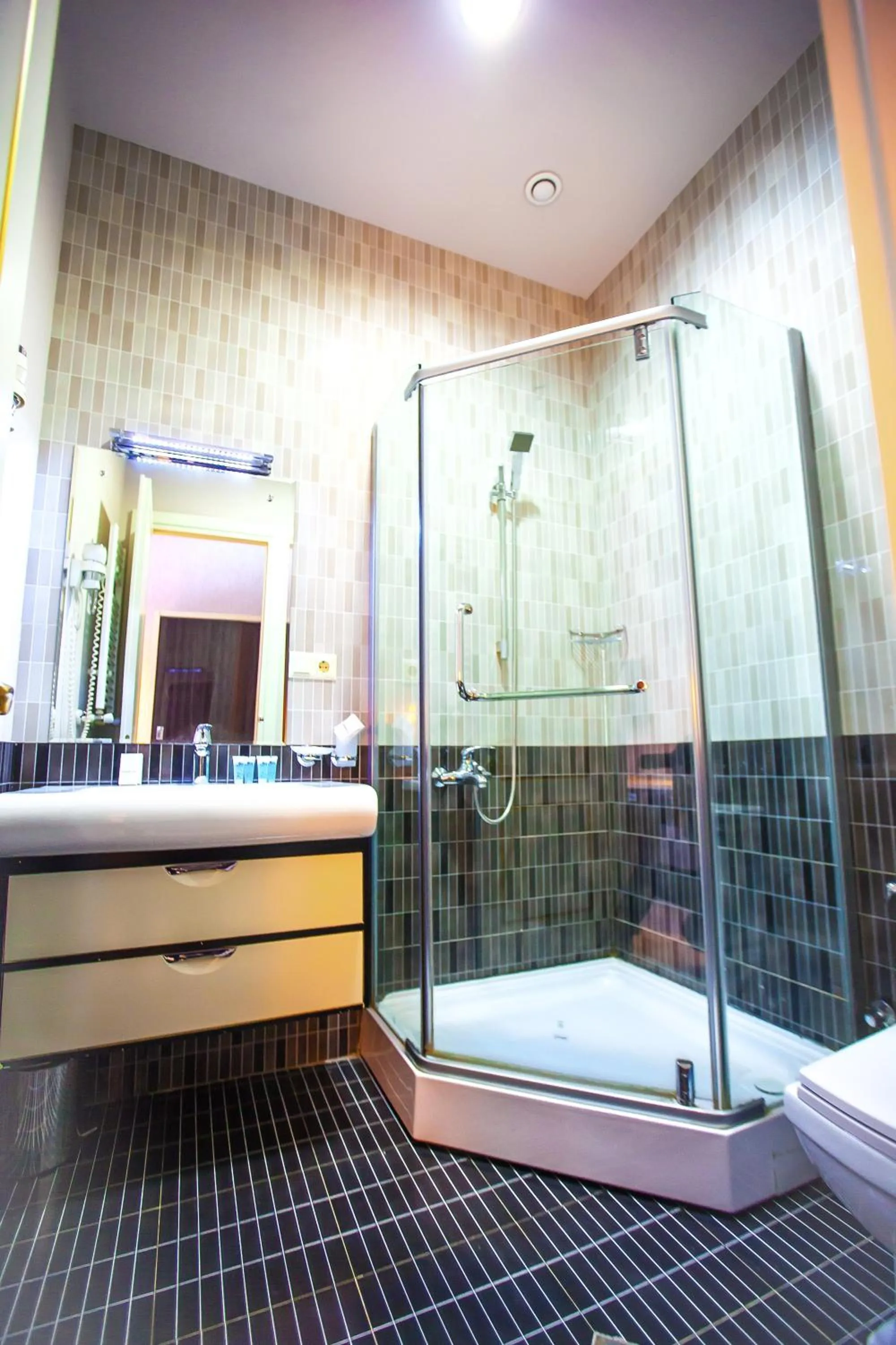 Bathroom in Rustaveli Hotel