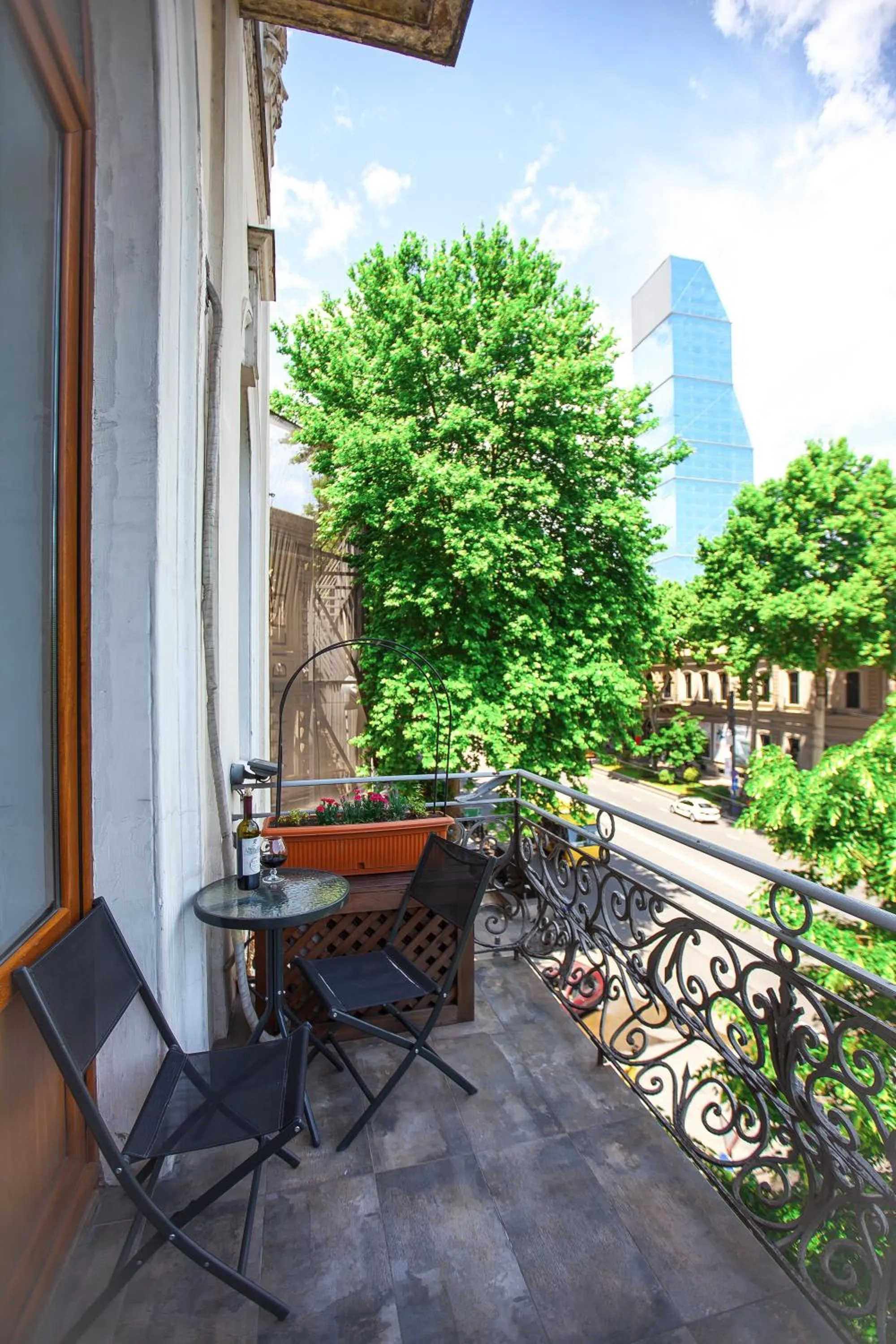 Balcony/Terrace in Rustaveli Hotel