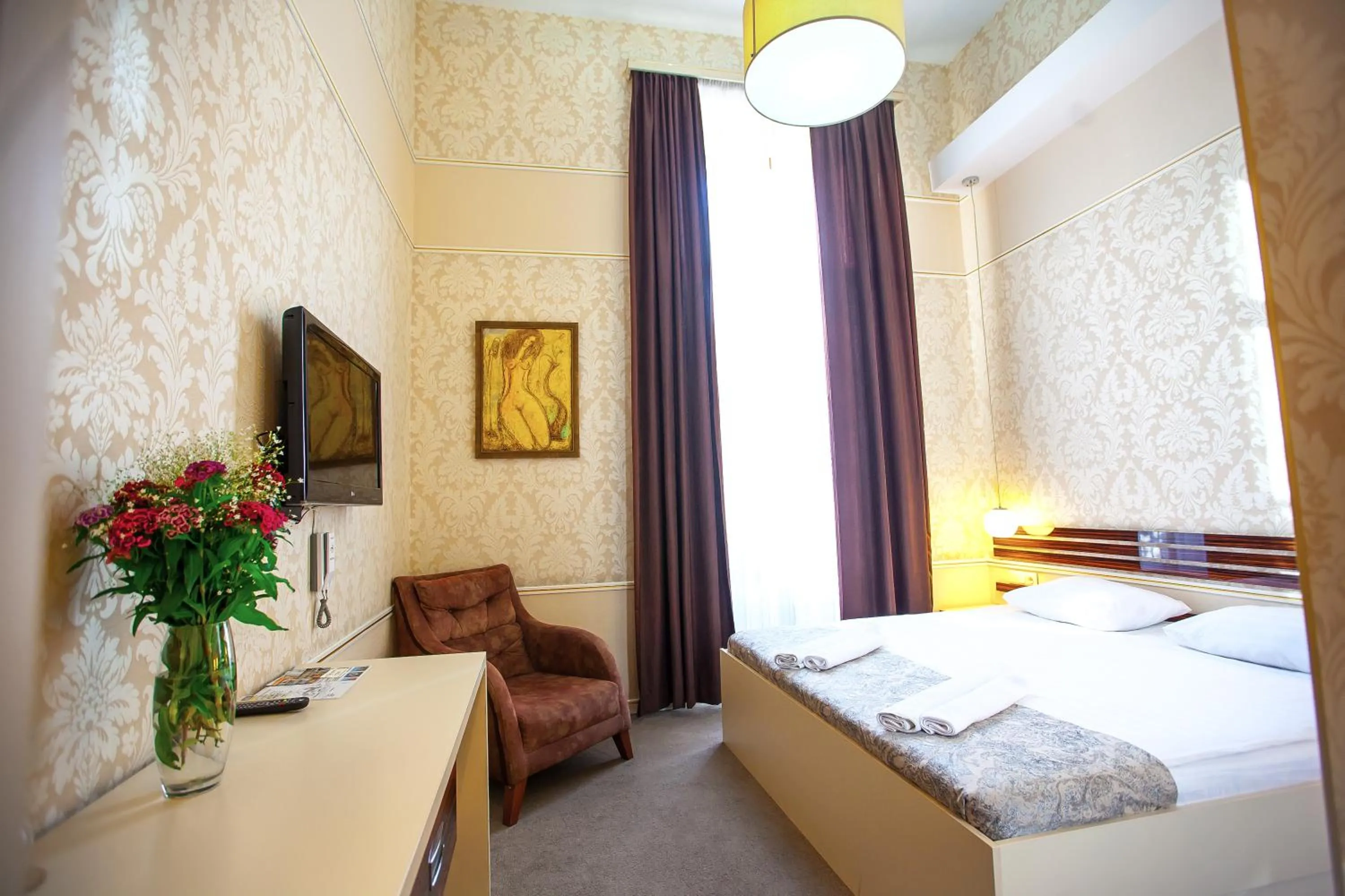 Bedroom, Bed in Rustaveli Hotel