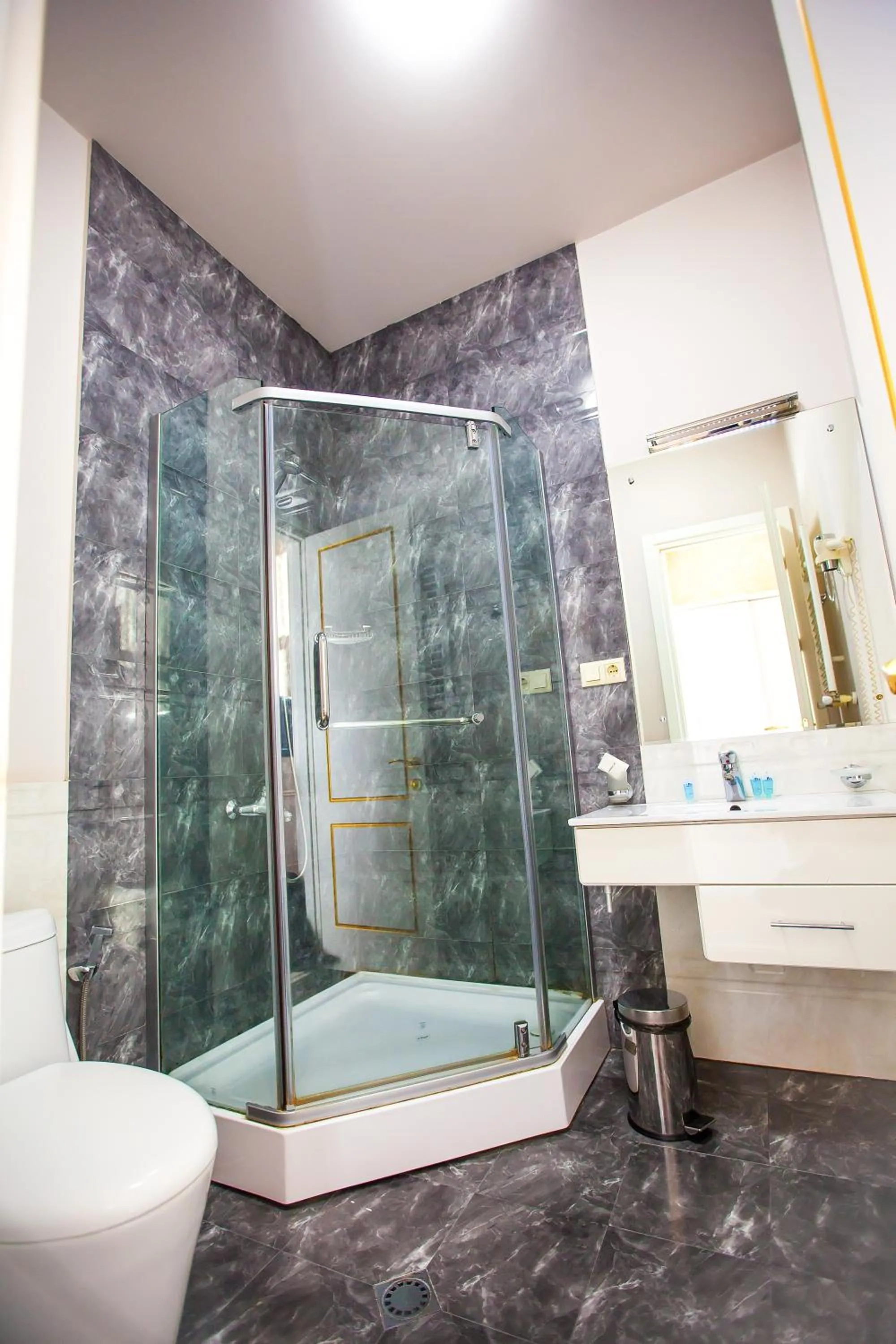 Bathroom in Rustaveli Hotel