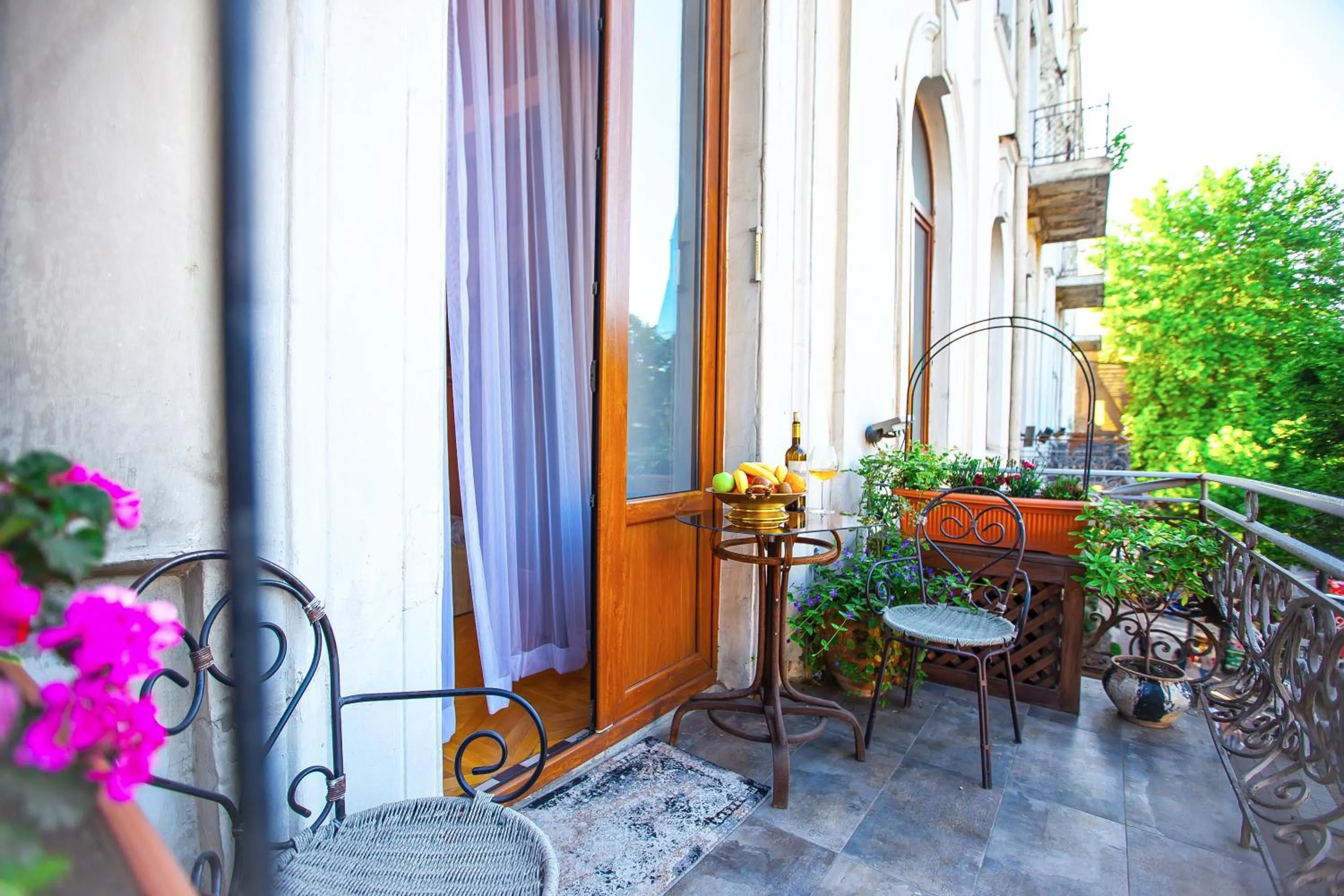 Balcony/Terrace in Rustaveli Hotel