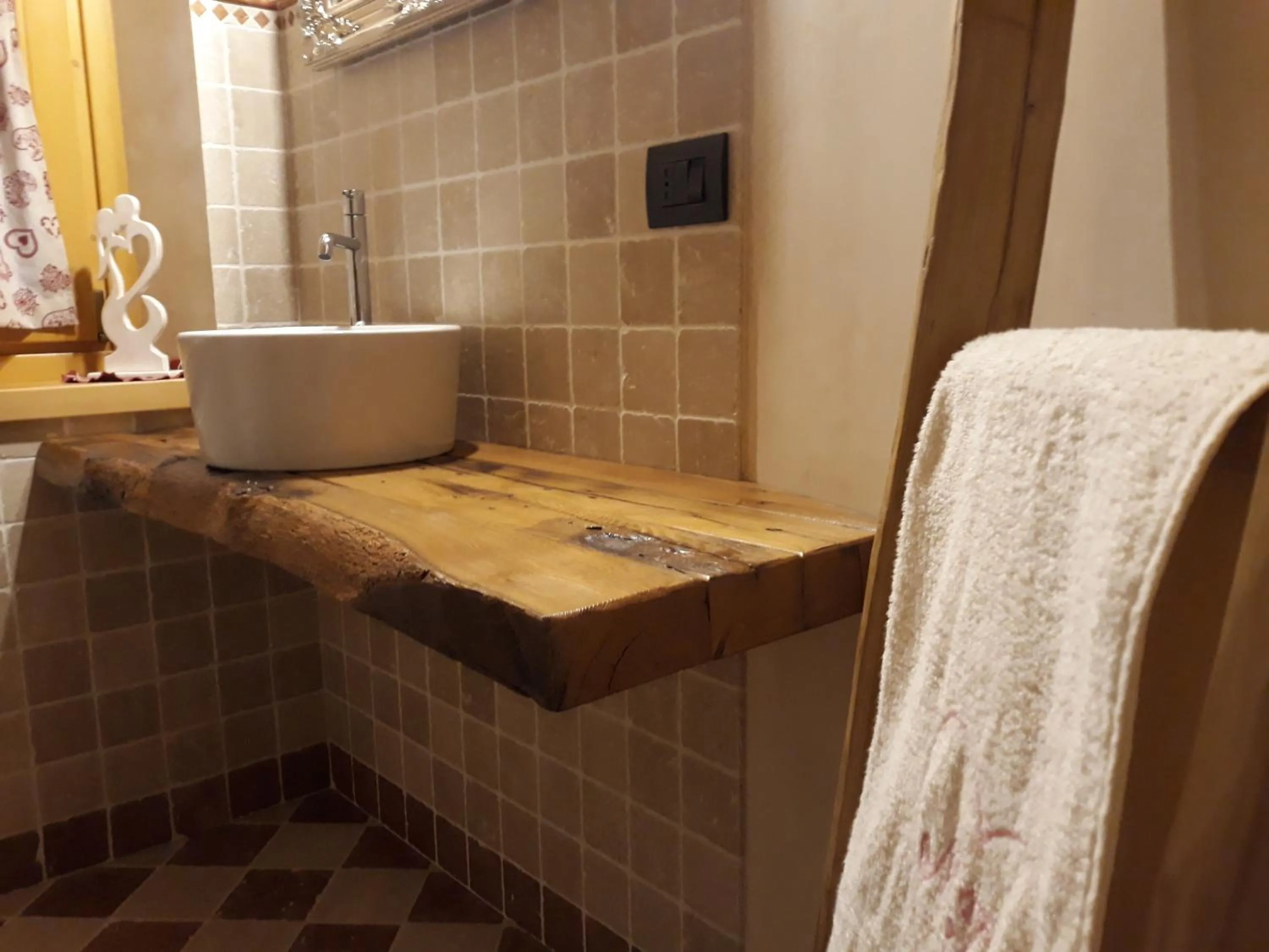 Bathroom in Gai De Sora Bio charming B&B