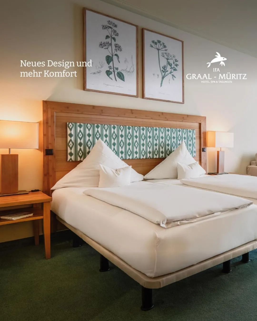 Photo of the whole room, Bed in IFA Graal-Müritz Hotel & Spa