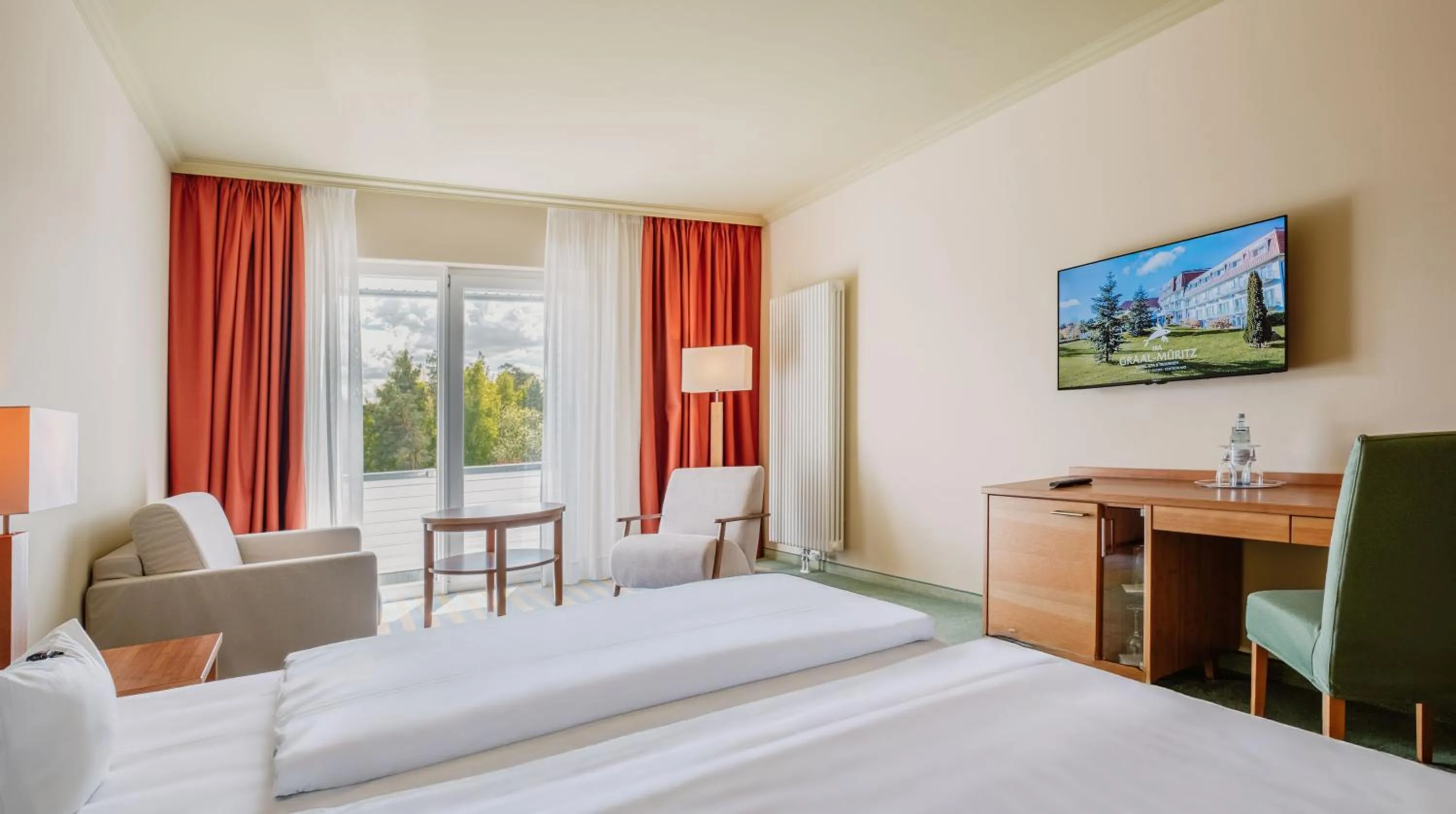 Bed in IFA Graal-Müritz Hotel & Spa