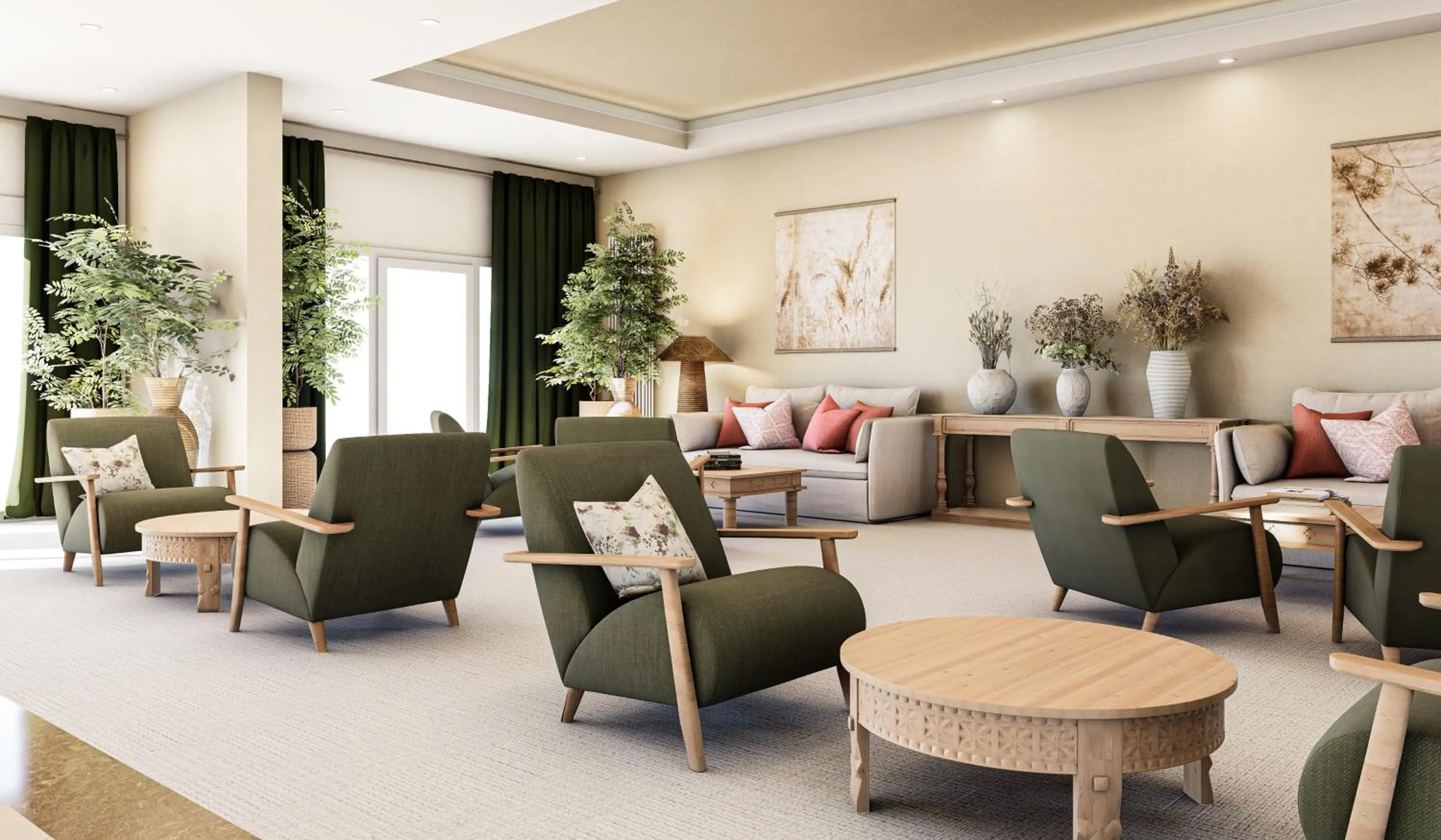 Lobby or reception in IFA Graal-Müritz Hotel & Spa