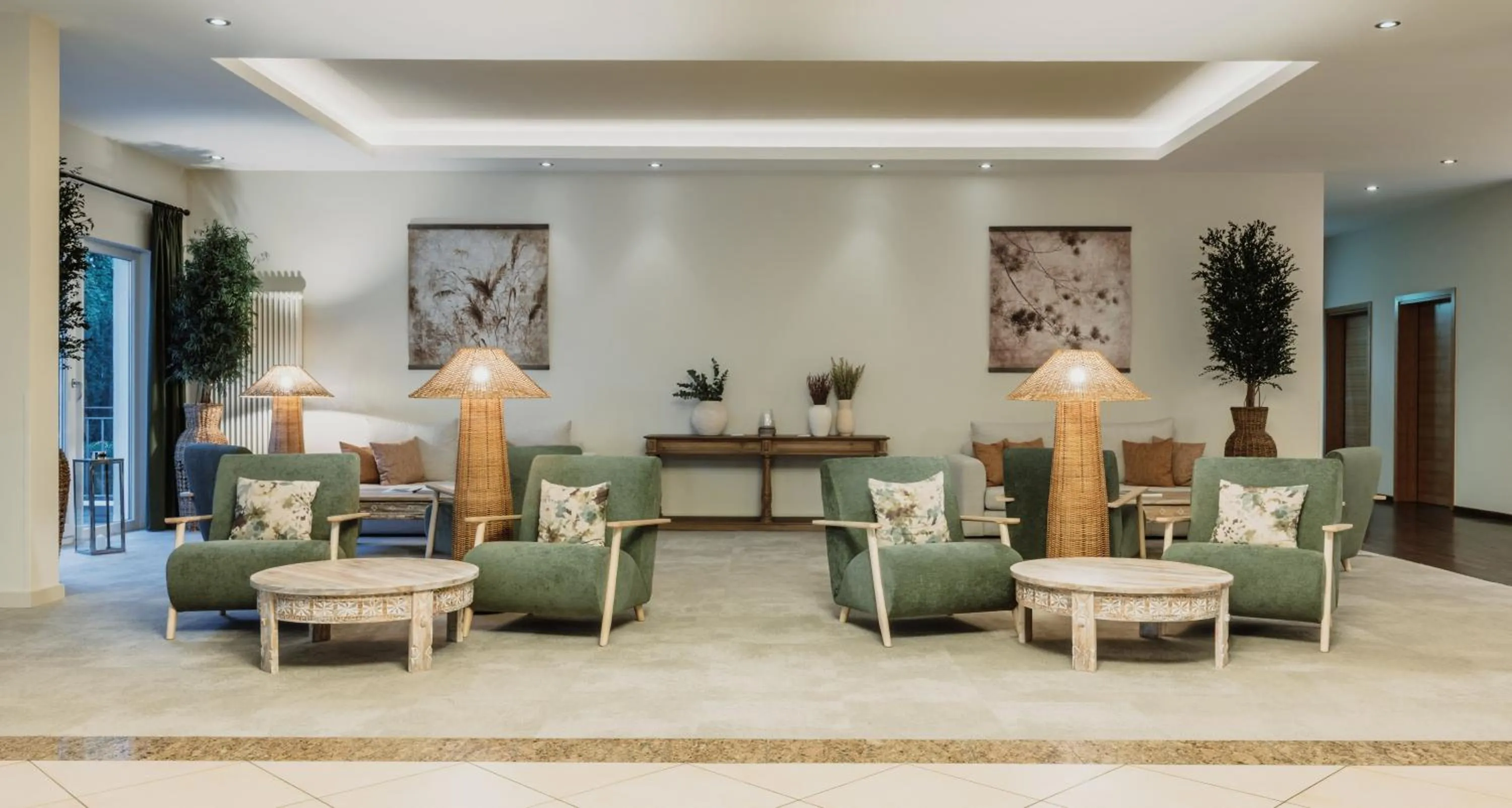 Lobby or reception in IFA Graal-Müritz Hotel & Spa