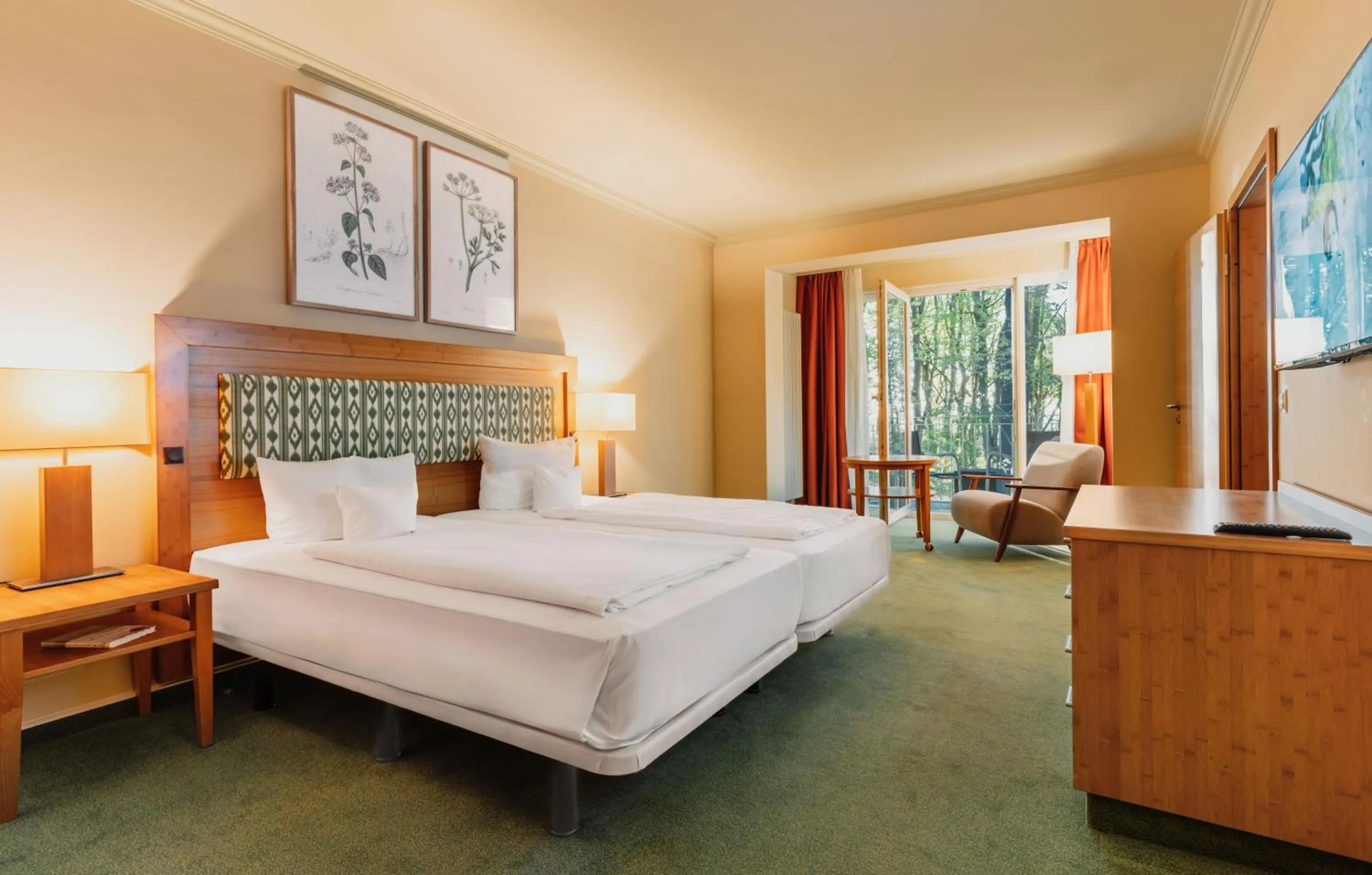 Bed in IFA Graal-Müritz Hotel & Spa