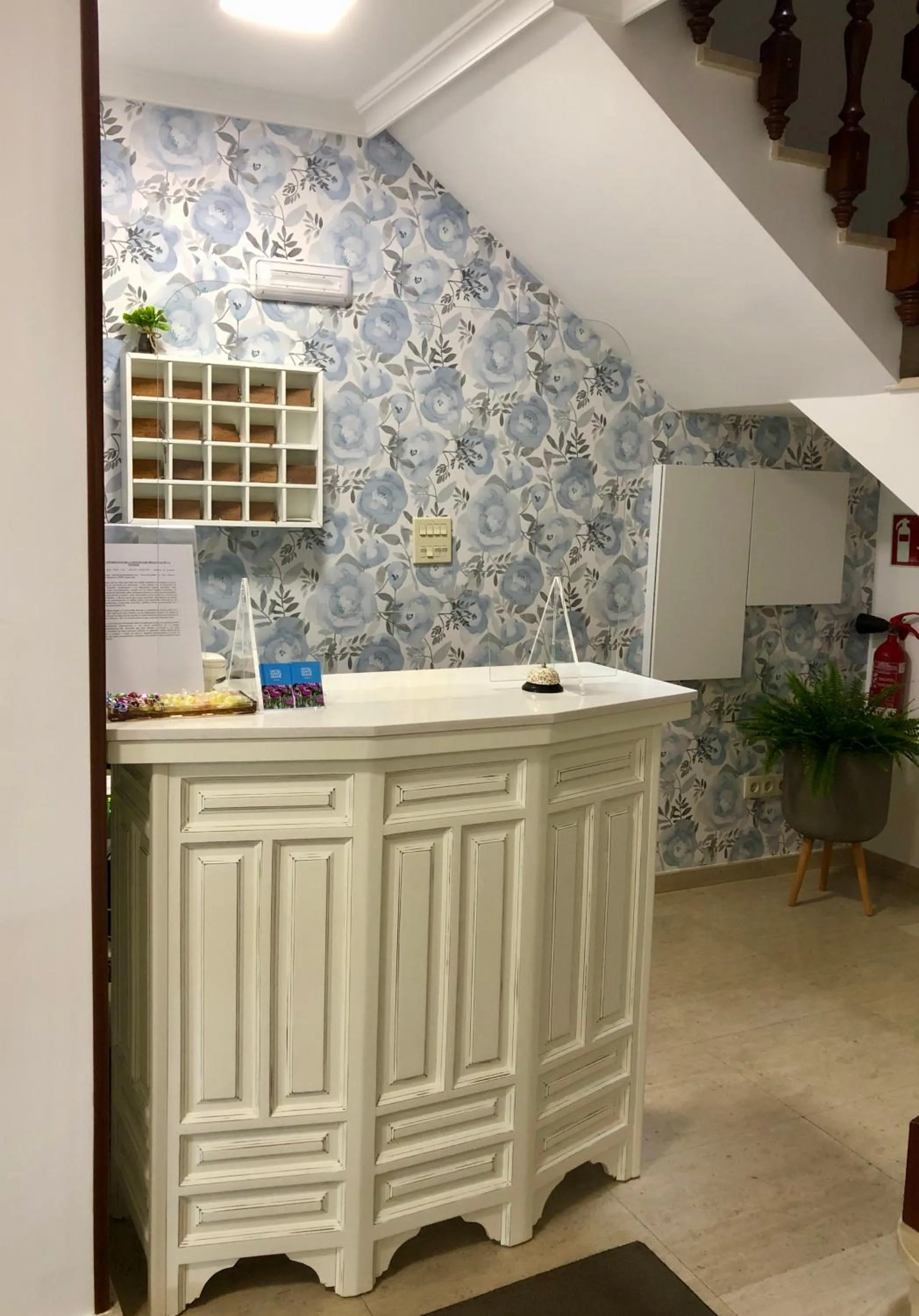 Lobby or reception in Hotel Punta Seame