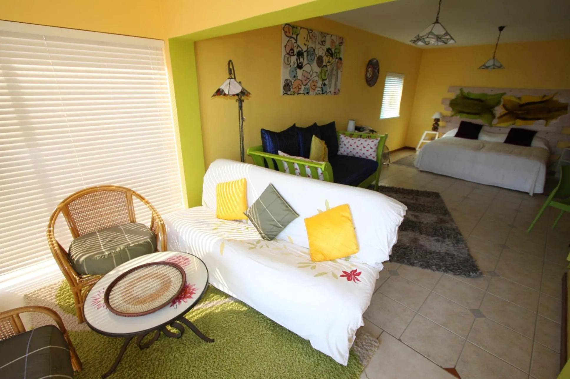 Photo of the whole room, Bed in Lagoon Lodge