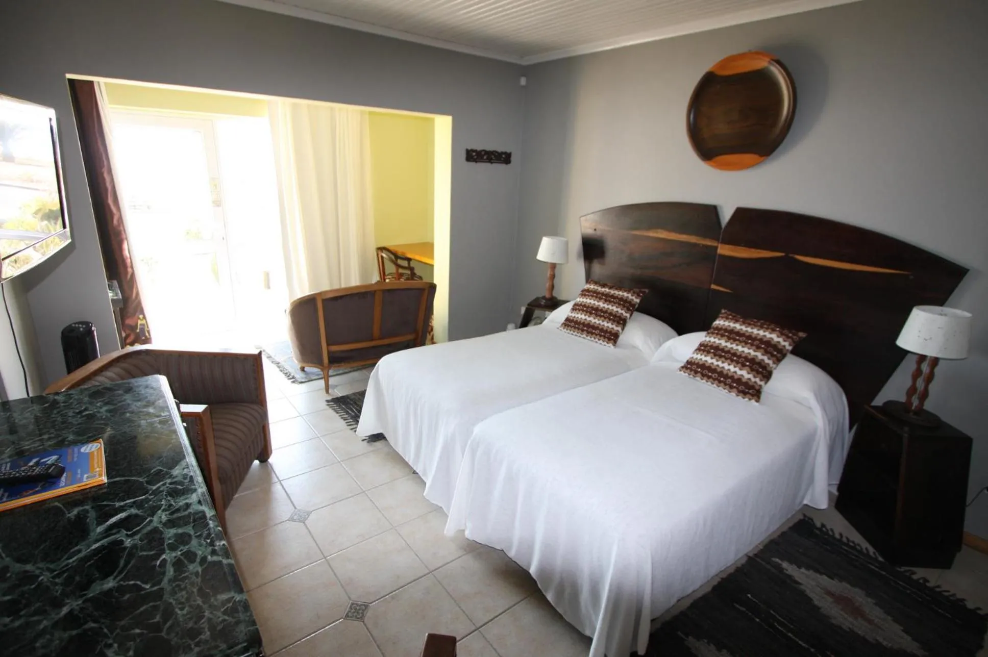 Bedroom, Bed in Lagoon Lodge