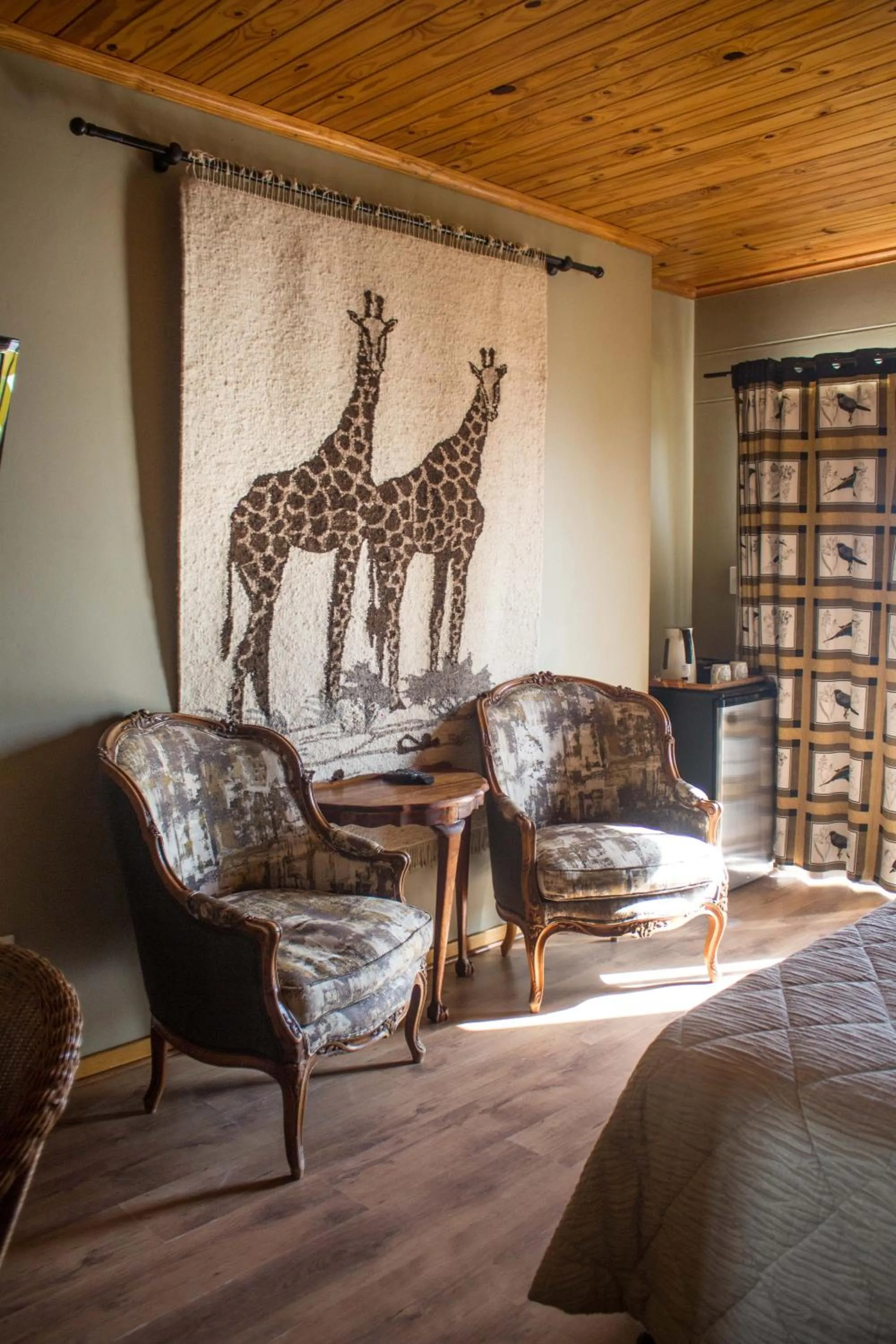 Seating area in Lagoon Lodge