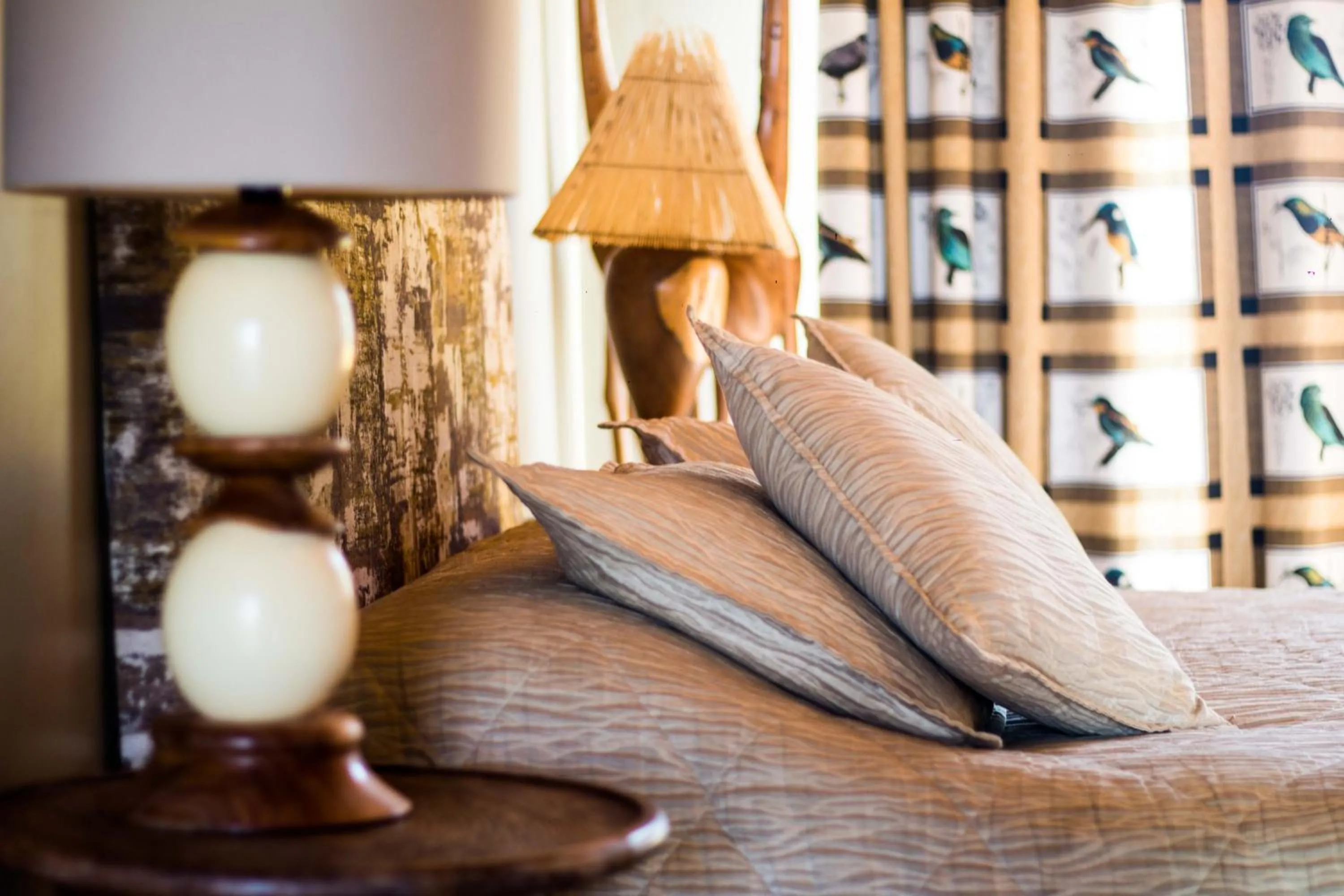 Decorative detail in Lagoon Lodge