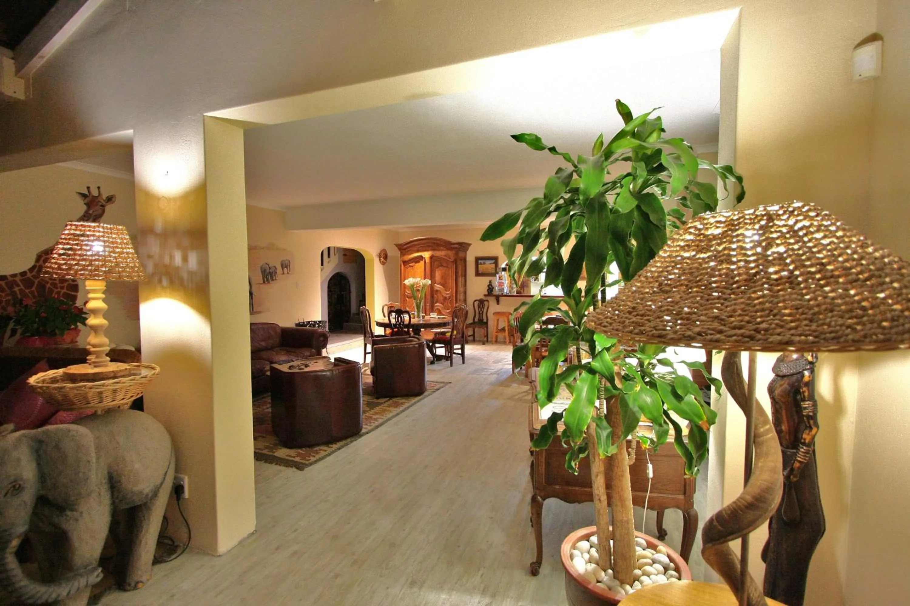 Seating area in Lagoon Lodge