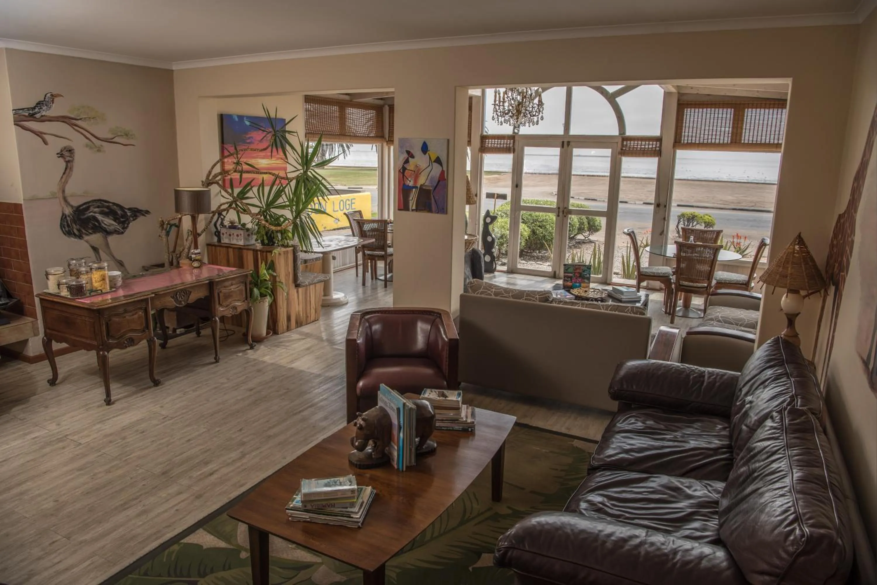Dining area in Lagoon Lodge