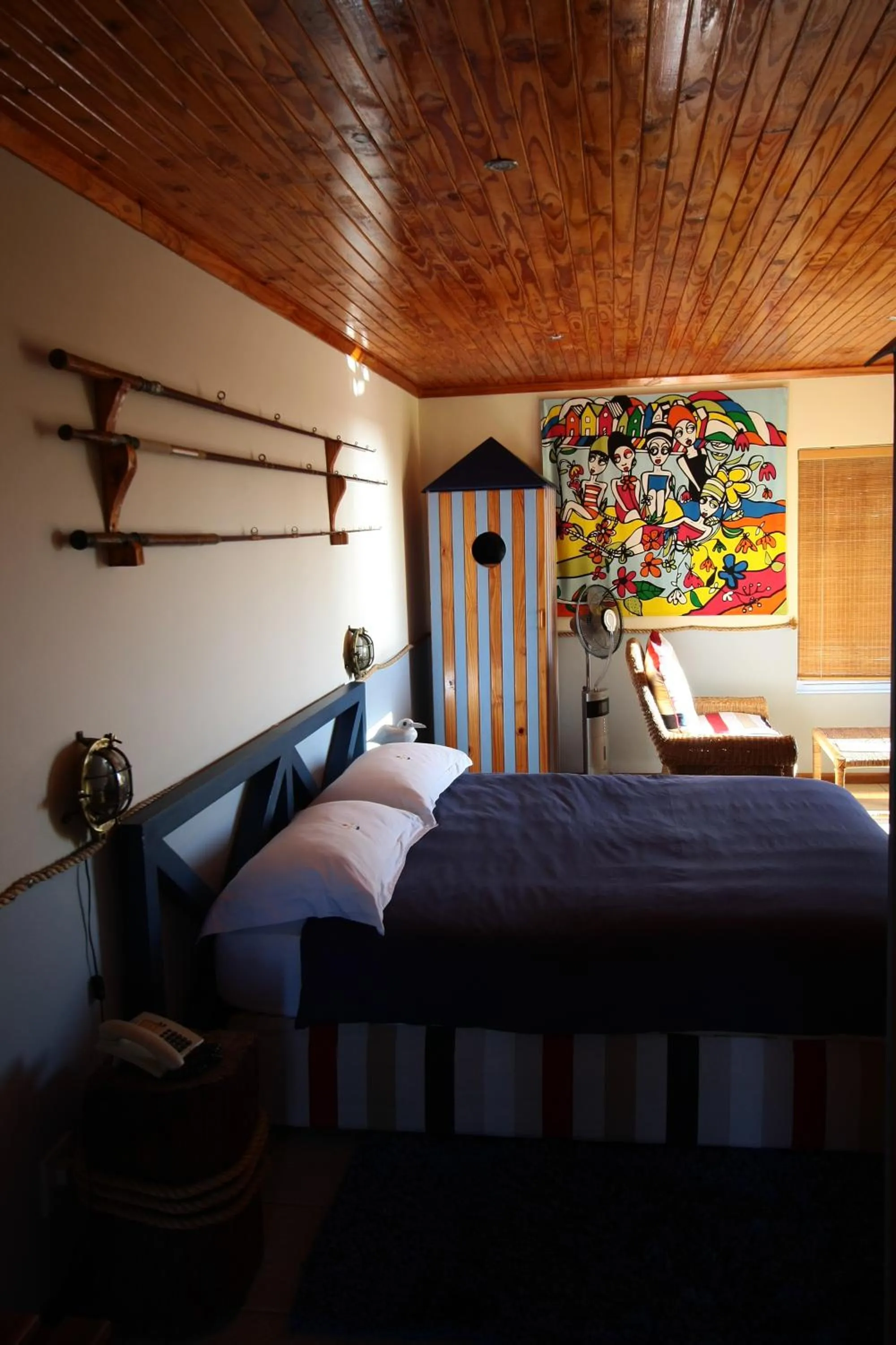 Bed in Lagoon Lodge