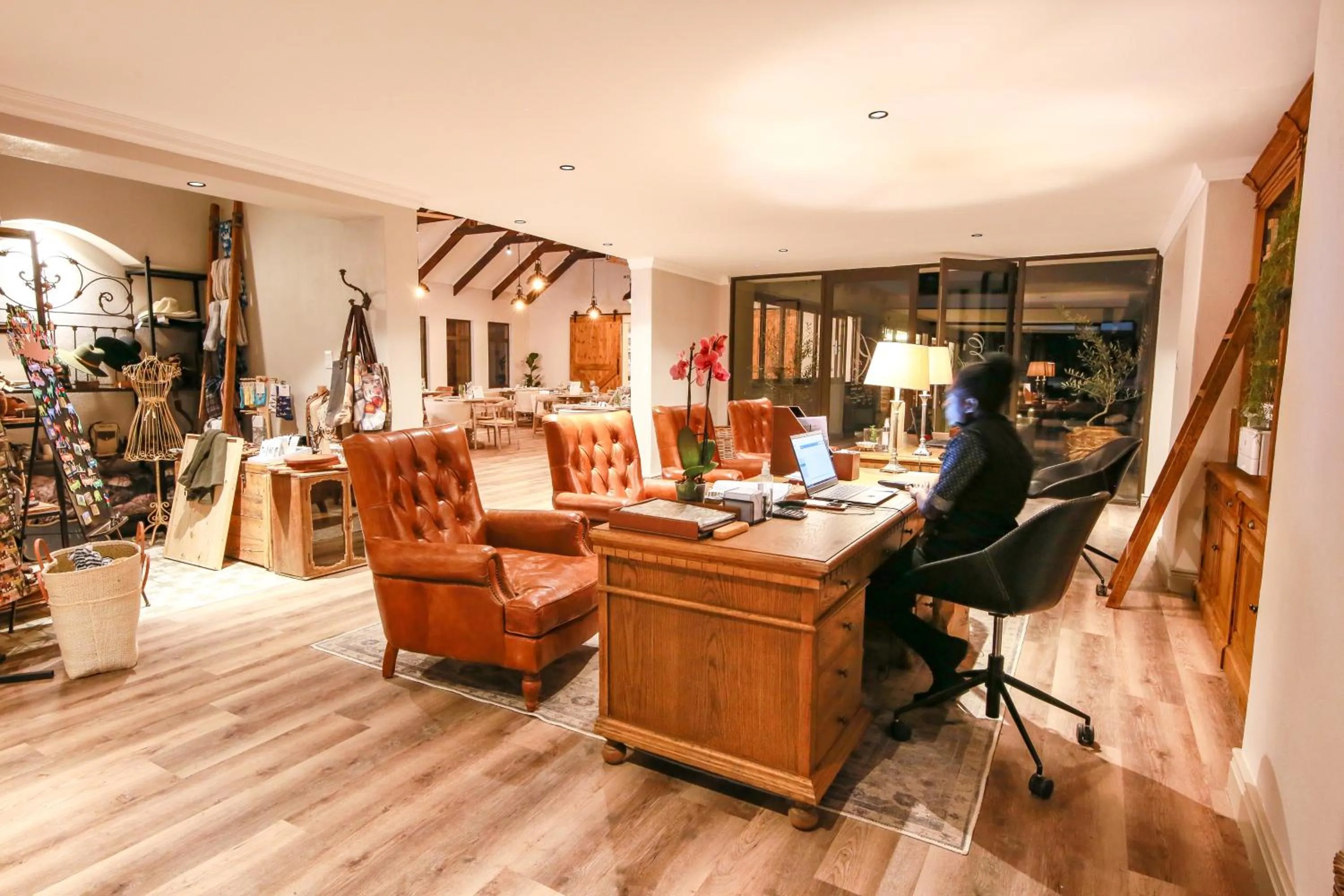 Lobby or reception in Otjiwa Safari Lodge