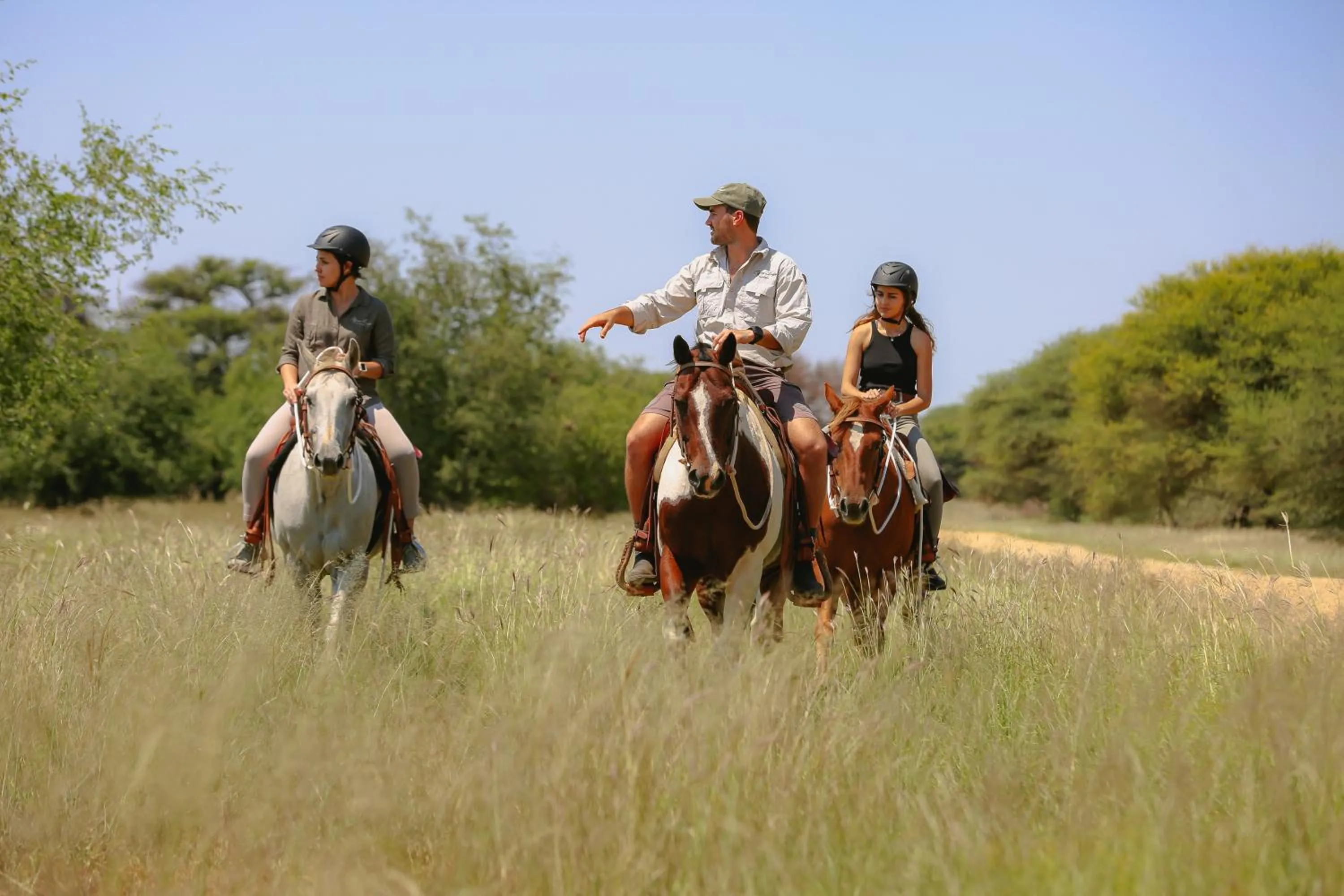 Horse-riding in Otjiwa Safari Lodge