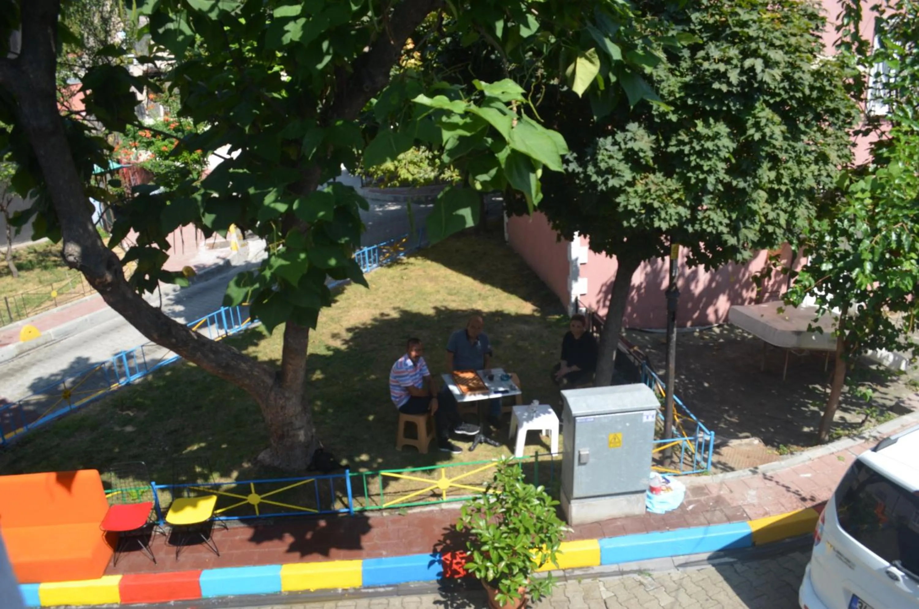 Patio in SULTANAHMET ıŞIL HOTEL