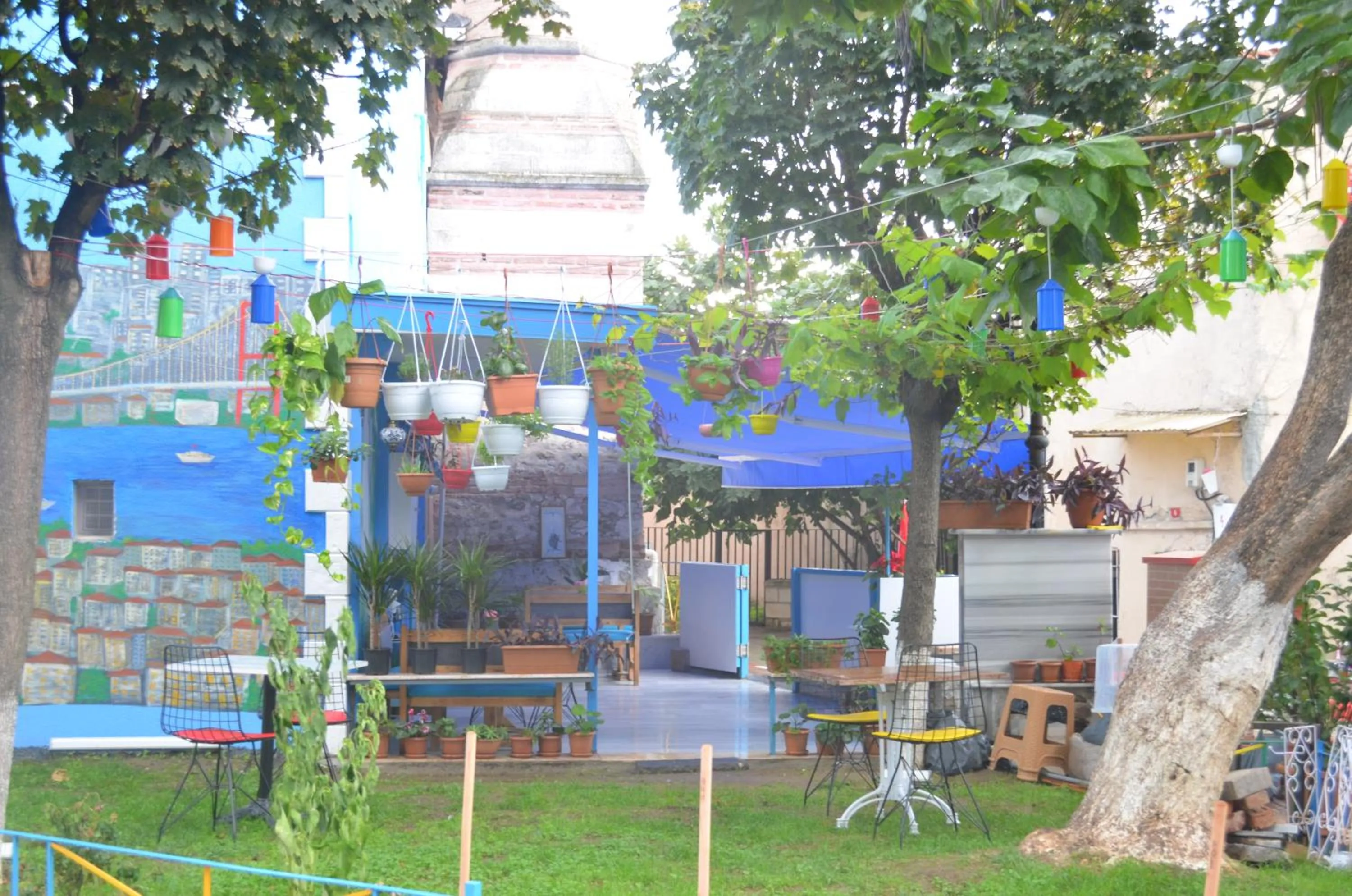 Patio in SULTANAHMET ıŞIL HOTEL