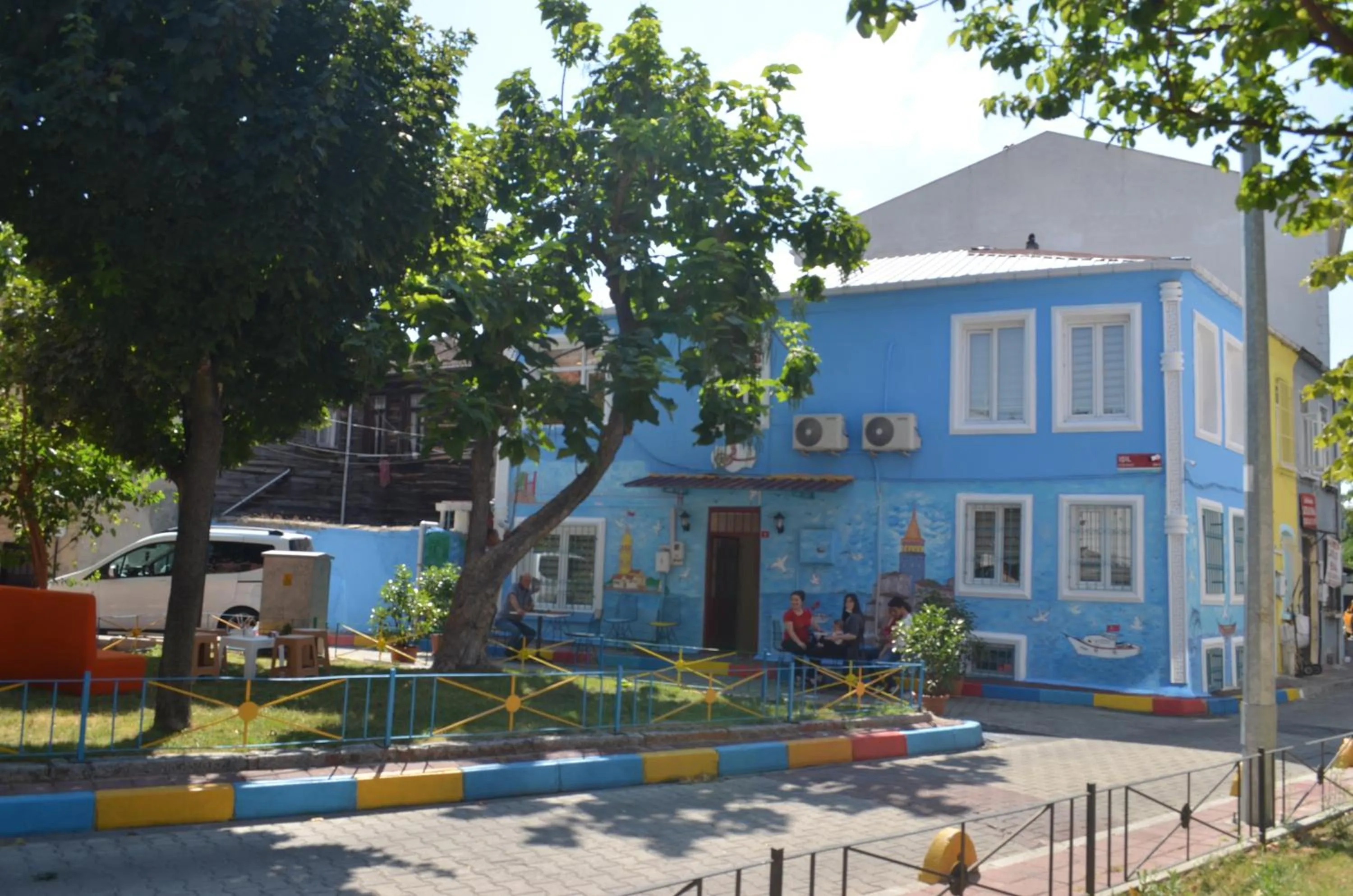 Patio, Property Building in SULTANAHMET ıŞIL HOTEL