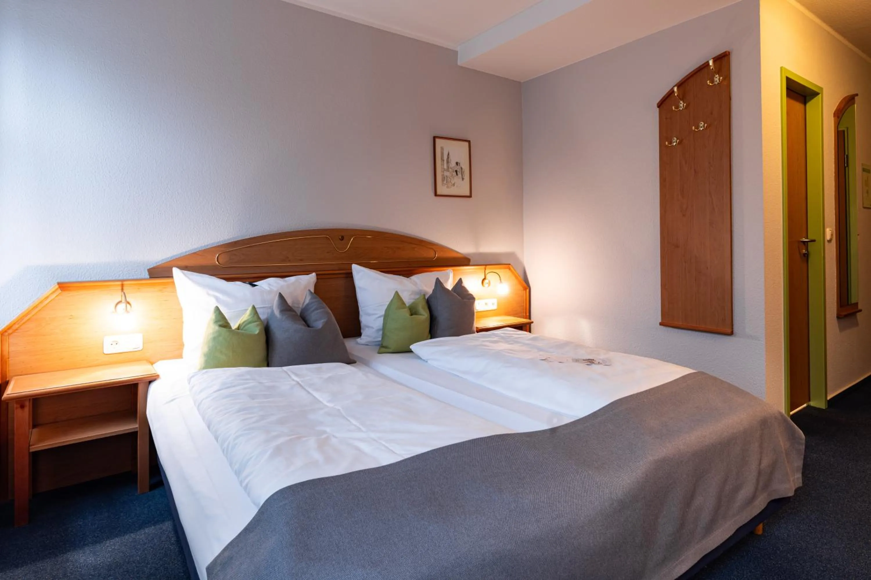 Bed in Hotel Anna Amalia