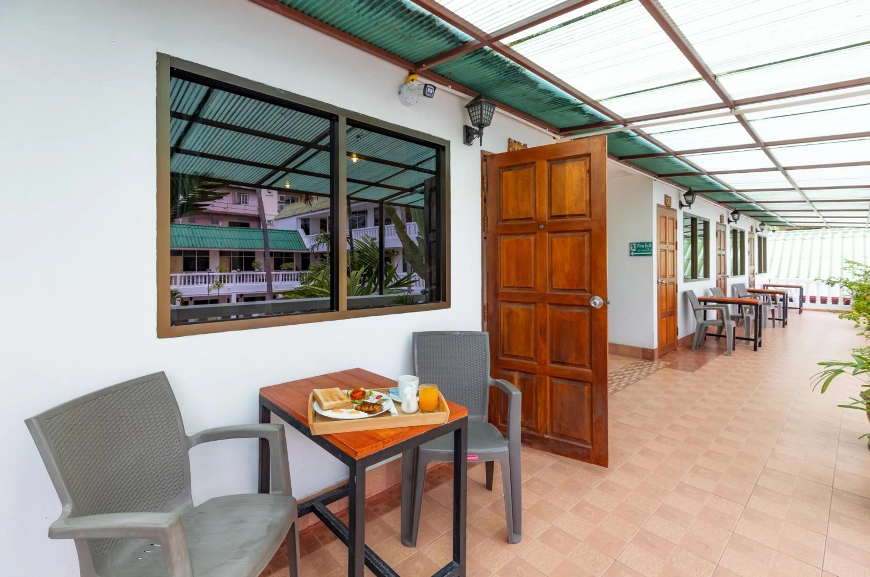 Balcony/Terrace in The Expat Hotel Patong