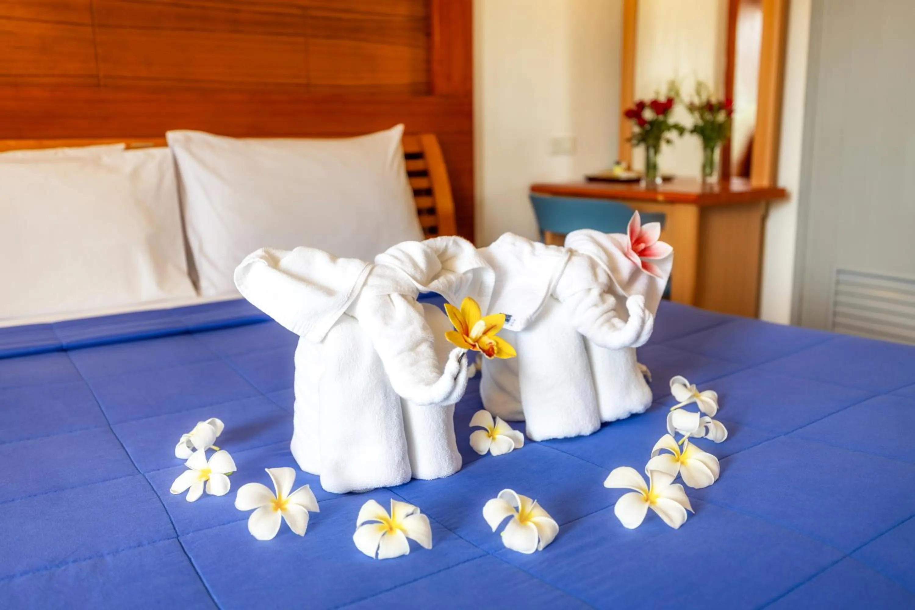 Bed in The Expat Hotel Patong