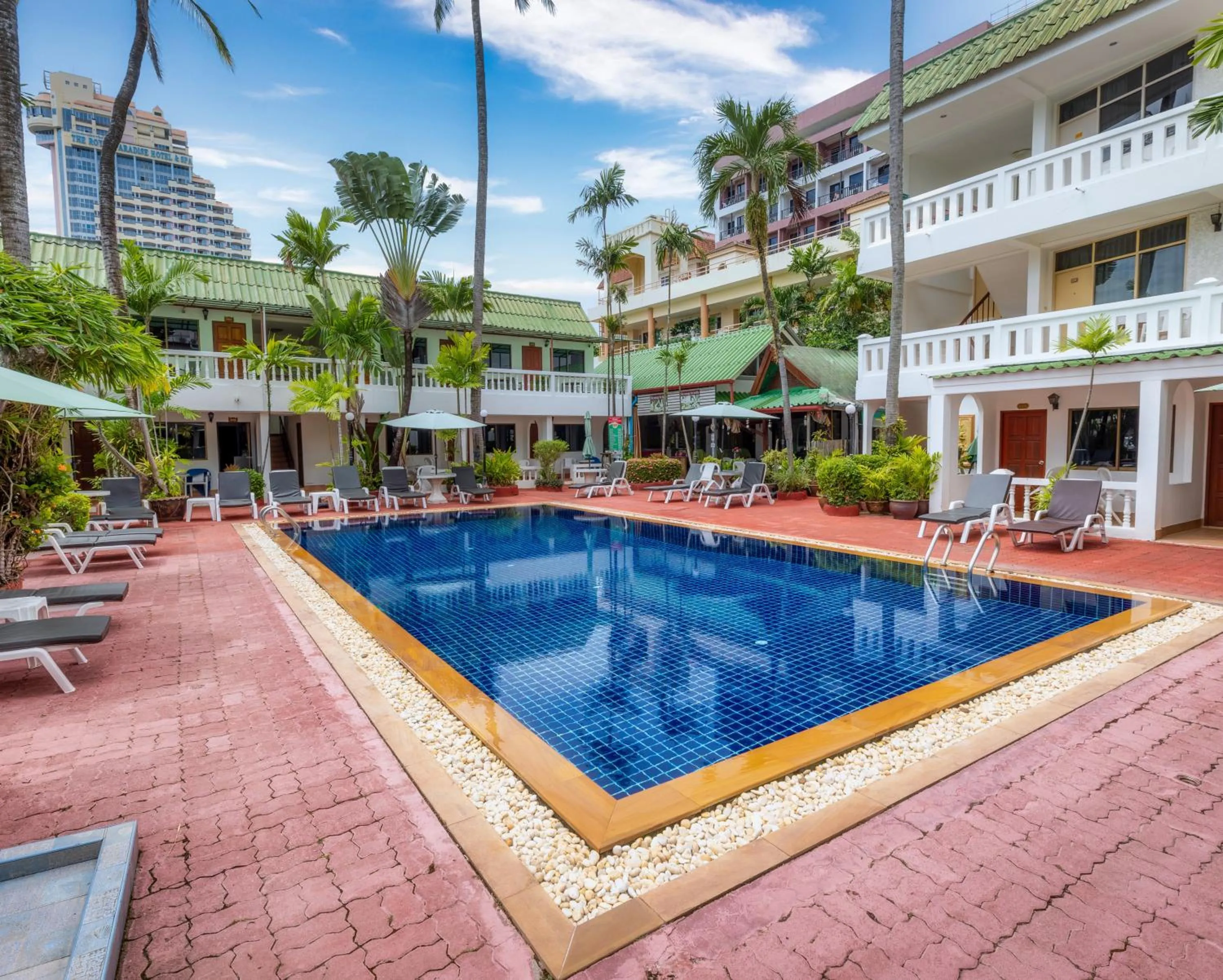 Swimming pool in The Expat Hotel Patong