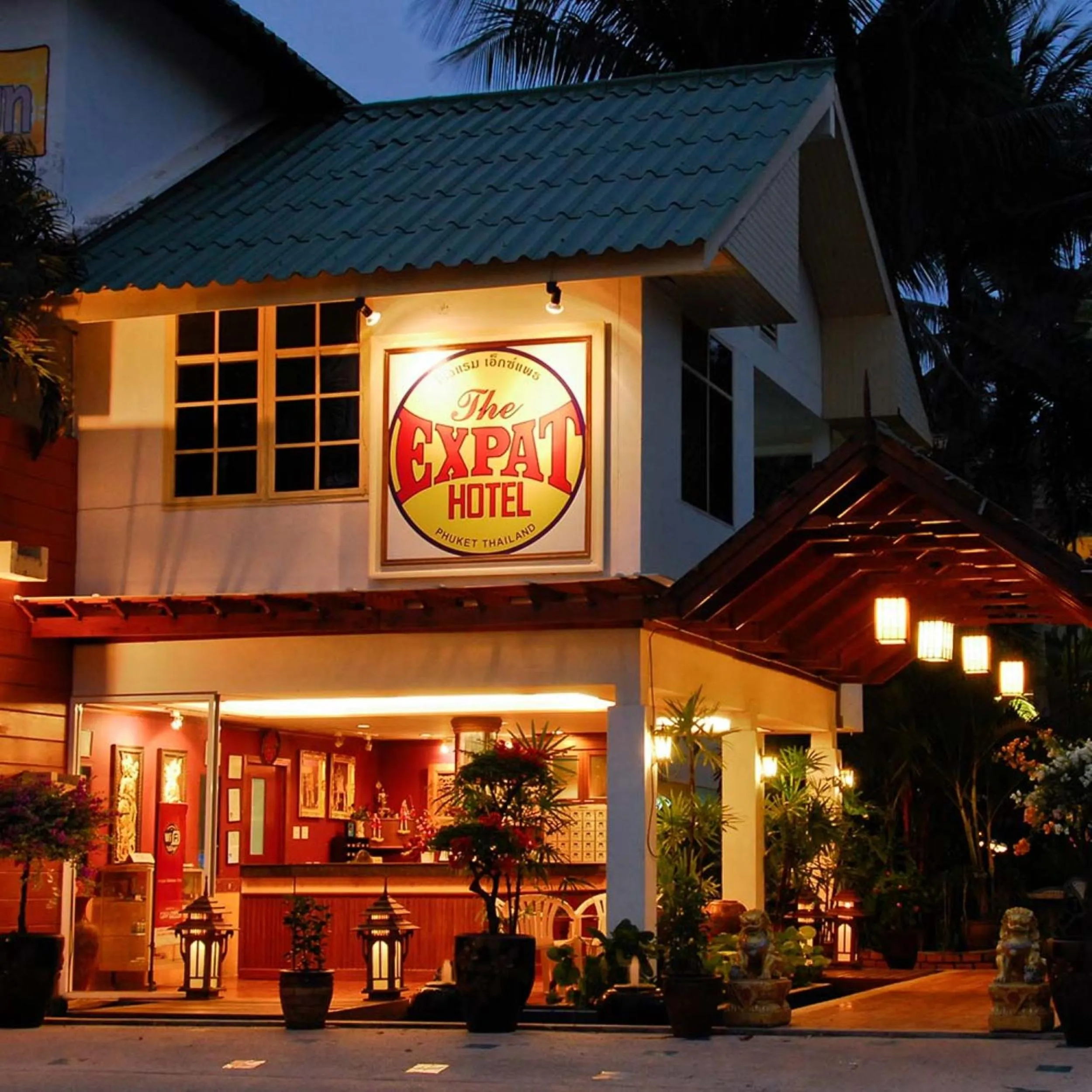 Facade/entrance in The Expat Hotel Patong