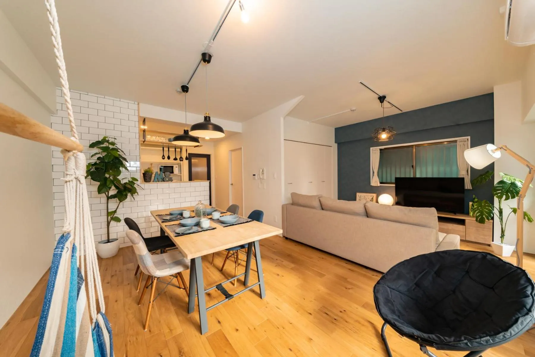 Living room in IMPREST STAY Tokyo Kamata