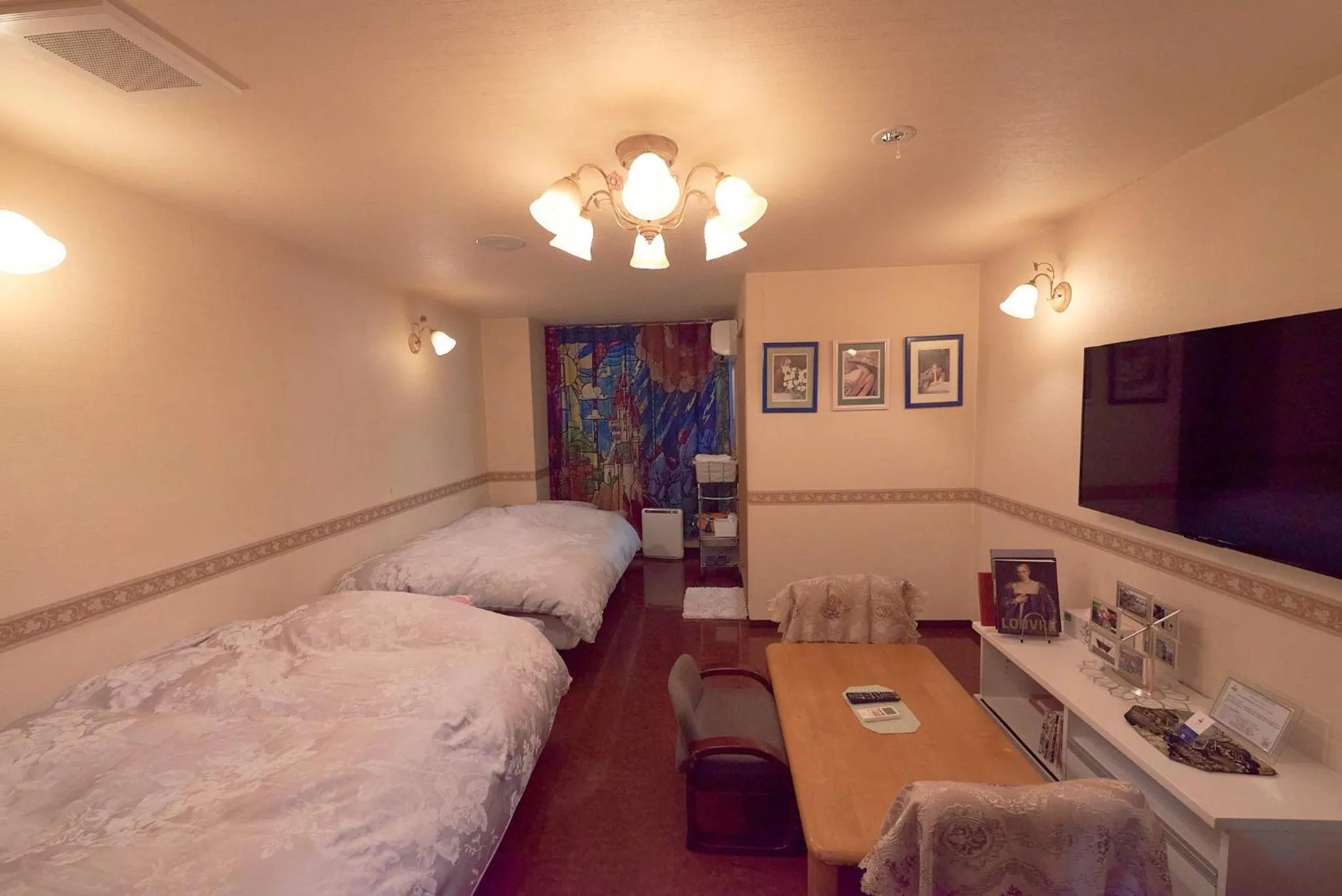 Bed in ホテル4Fマカロニ