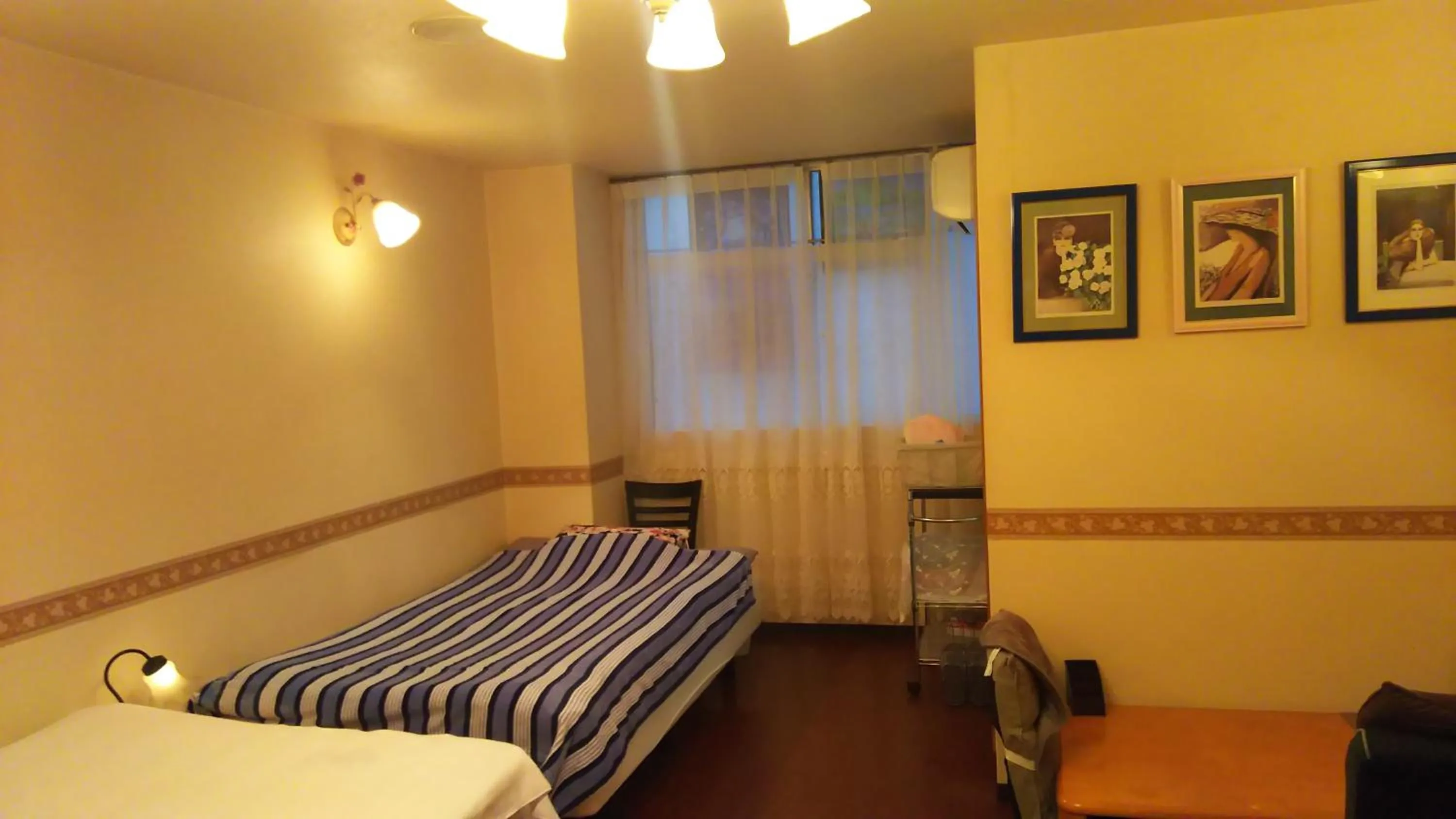 Bed in ホテル4Fマカロニ