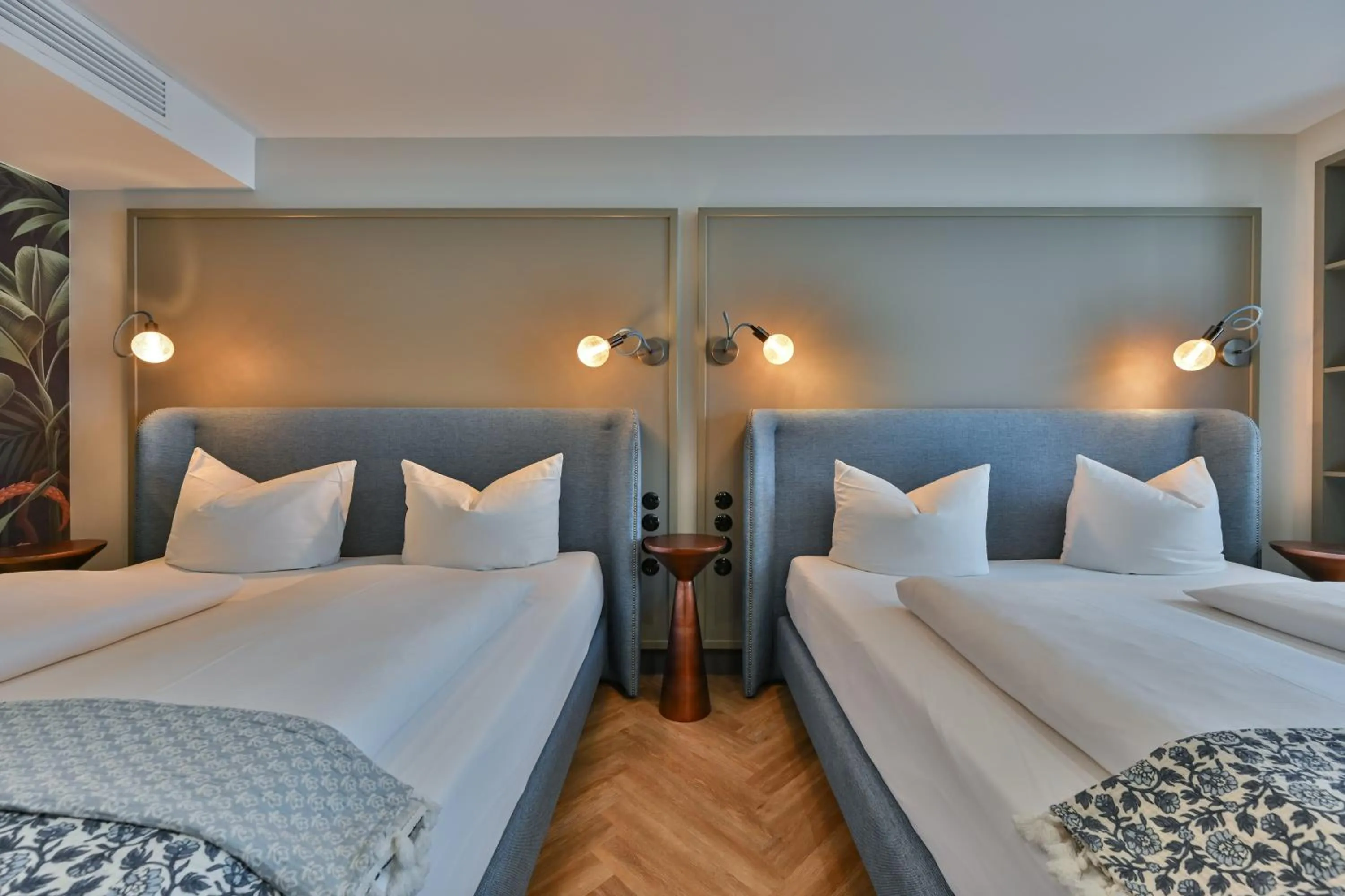 Bedroom, Bed in Hotel Sonne