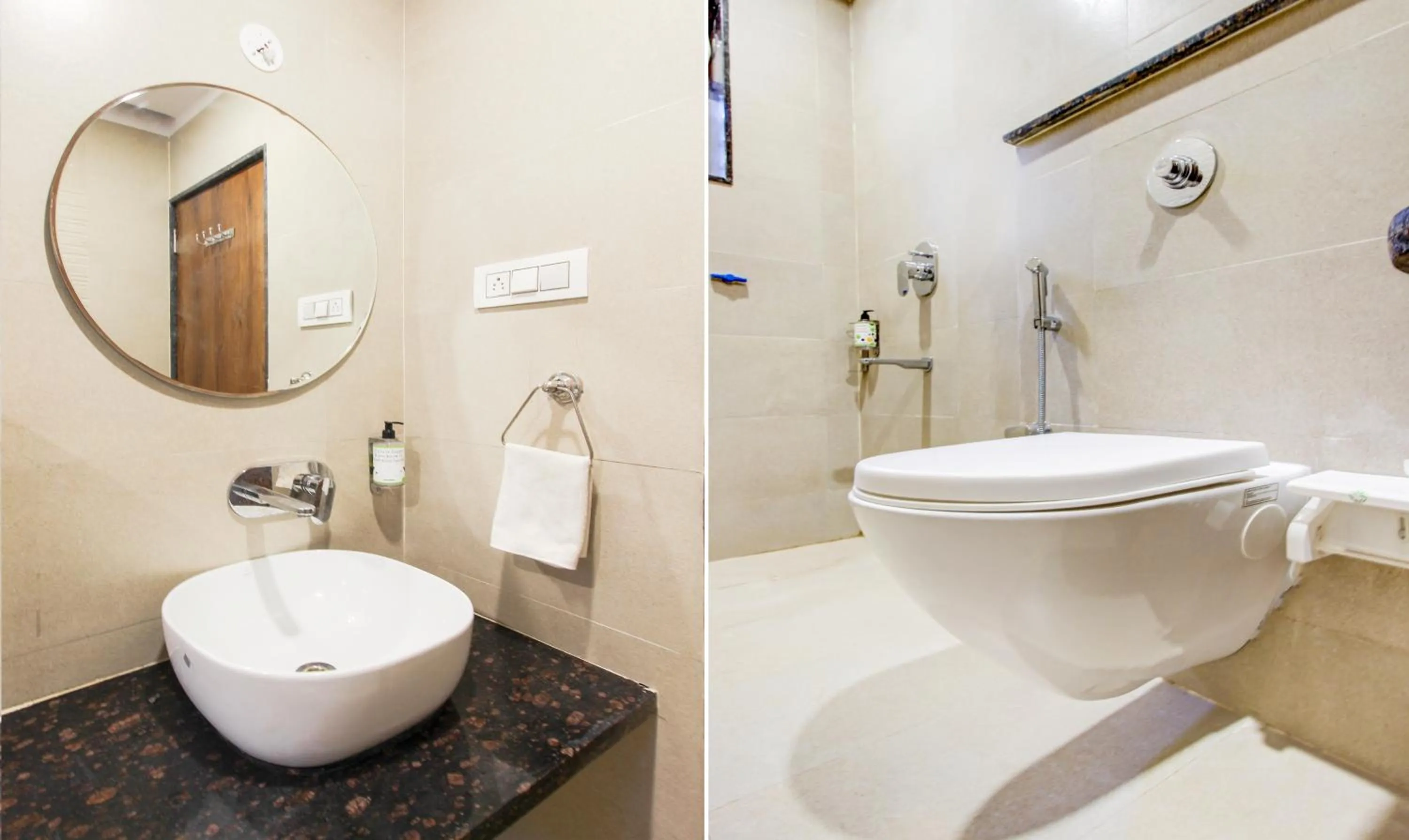 Bathroom in Treebo The Pavilion, Railway Station