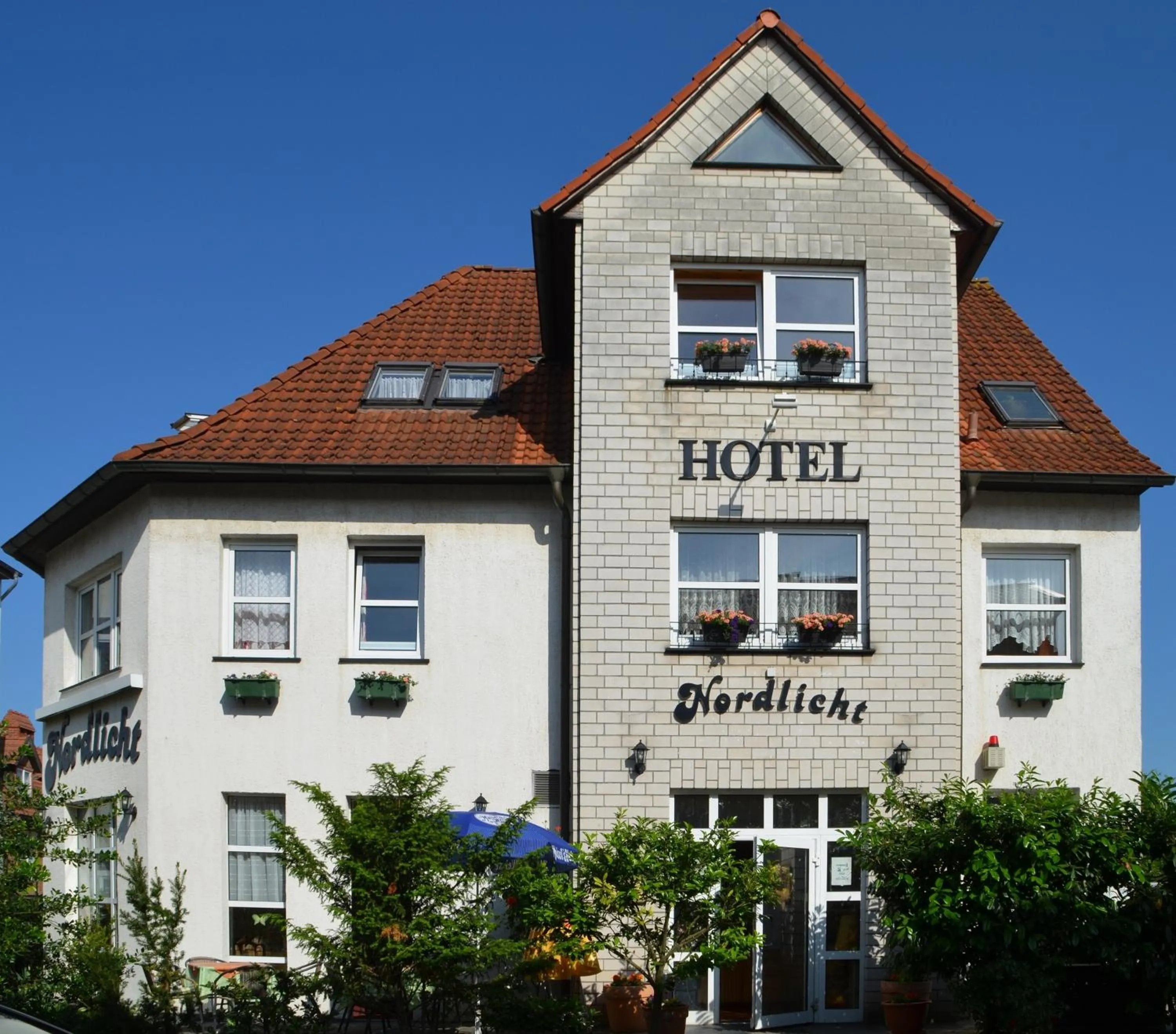 Facade/entrance in Hotel Nordlicht