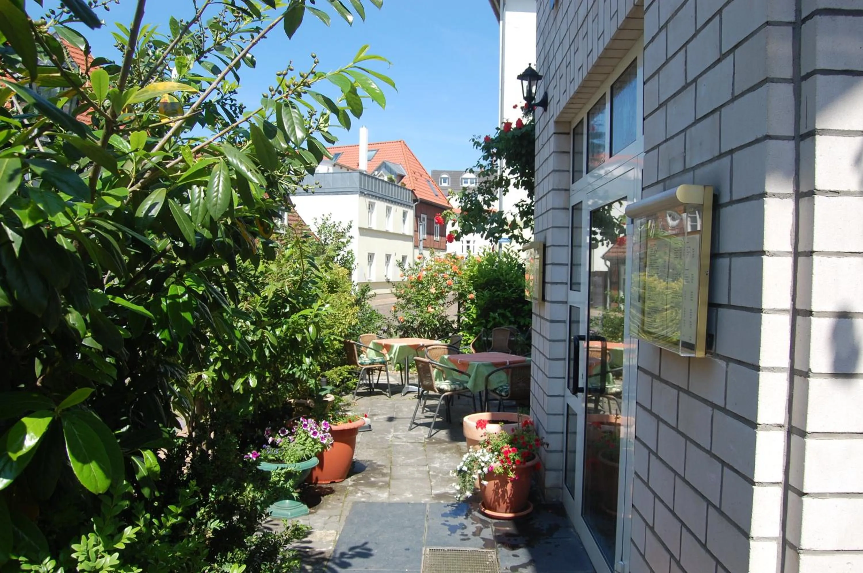 Balcony/Terrace in Hotel Nordlicht