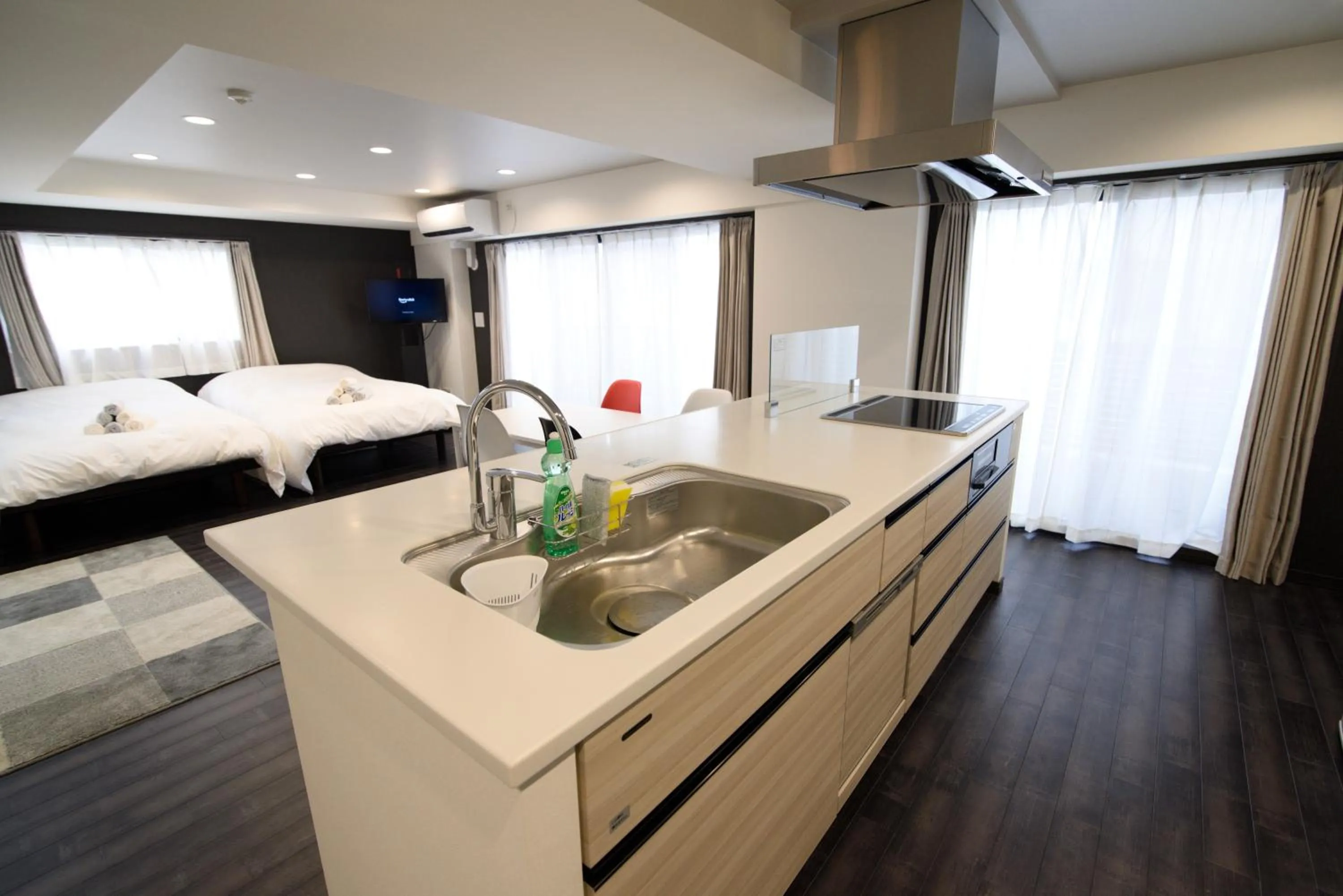 Bed in Hotel Central Yokohama