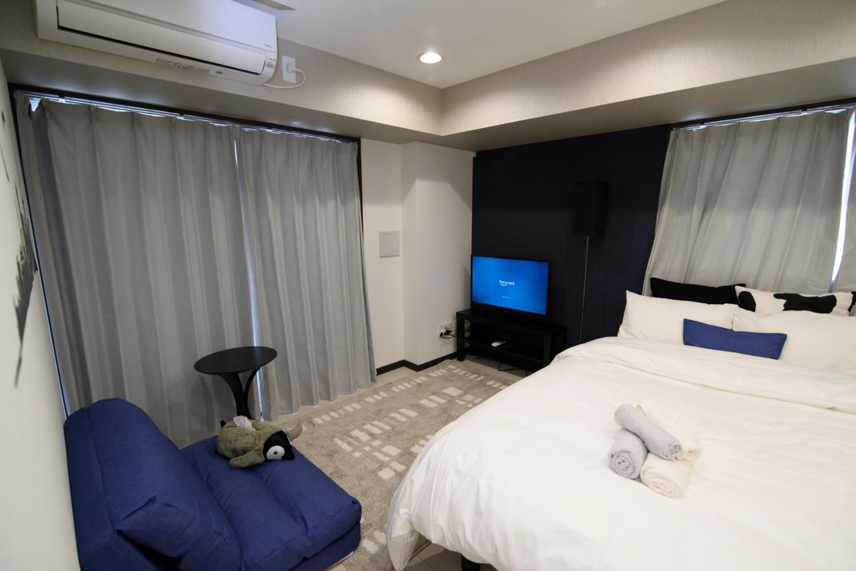 Bed in Hotel Central Yokohama