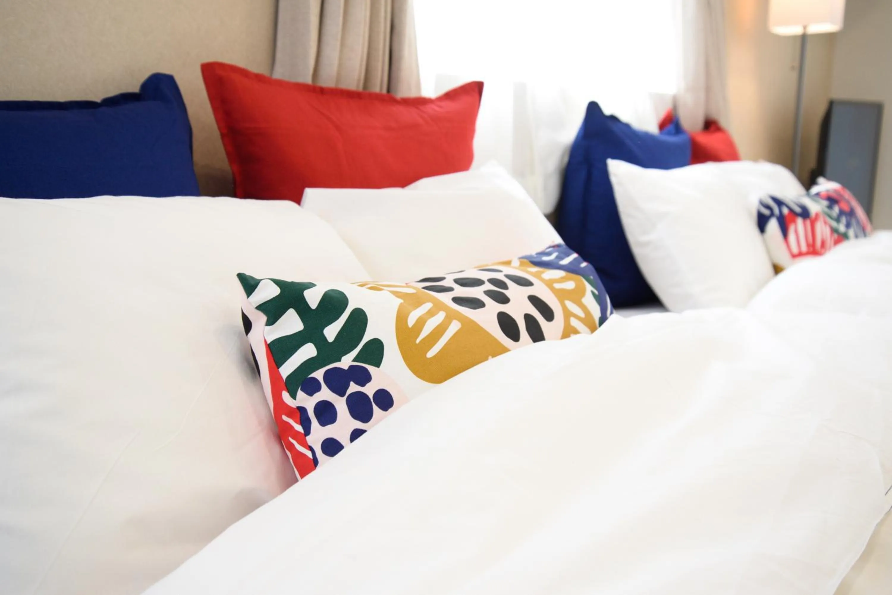 Bed in Hotel Central Yokohama