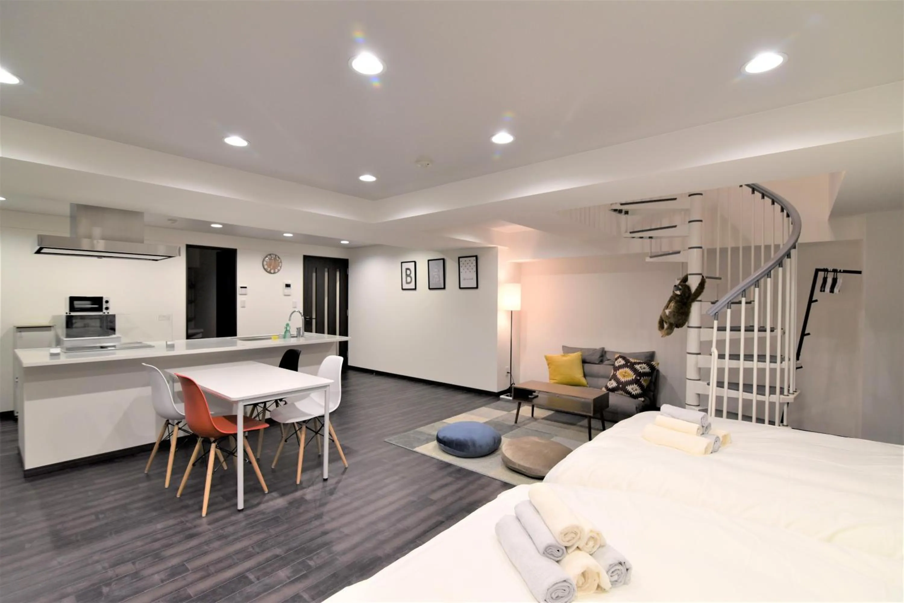 Bed in Hotel Central Yokohama