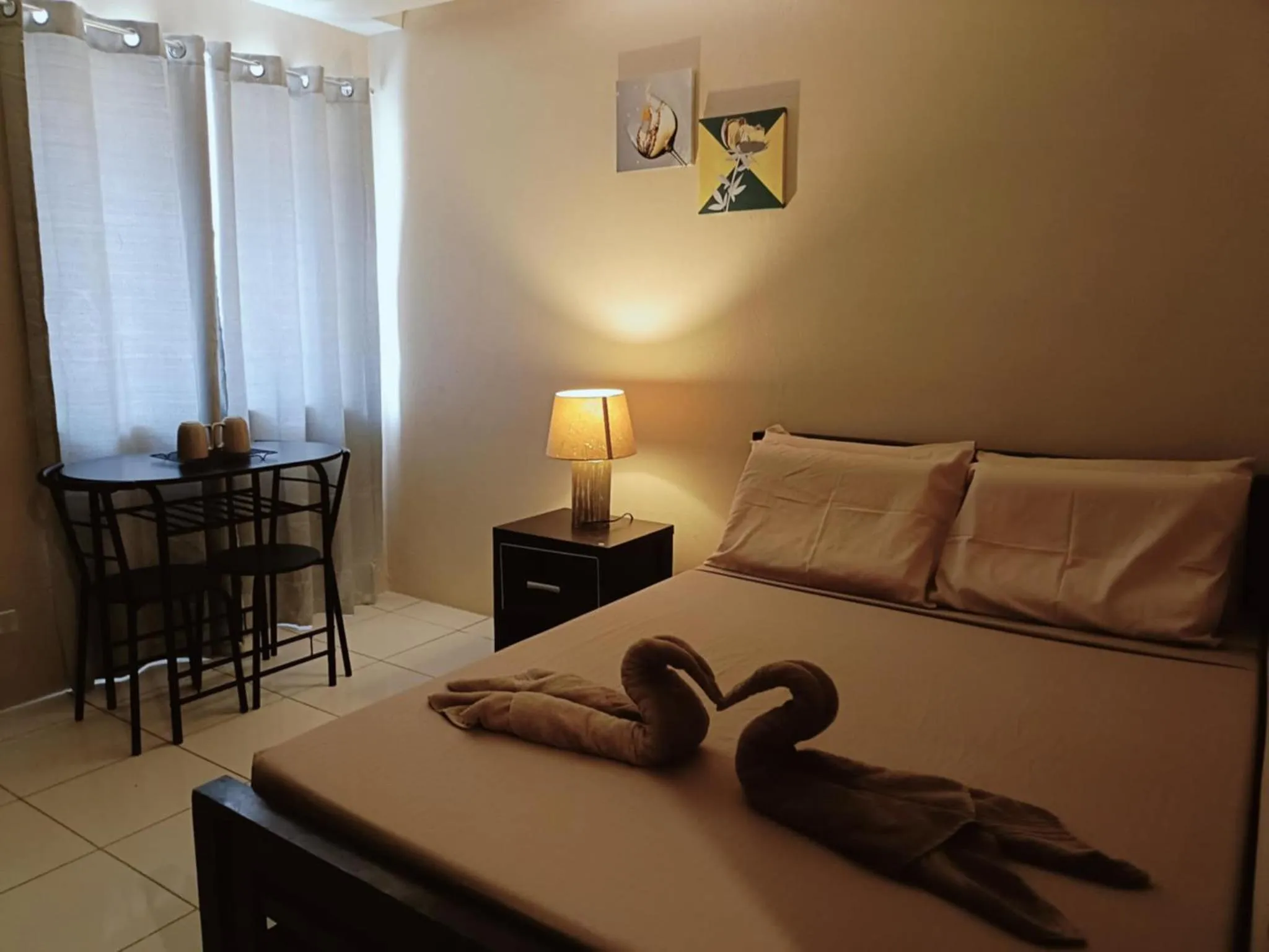 Bed in Claytown Pension House