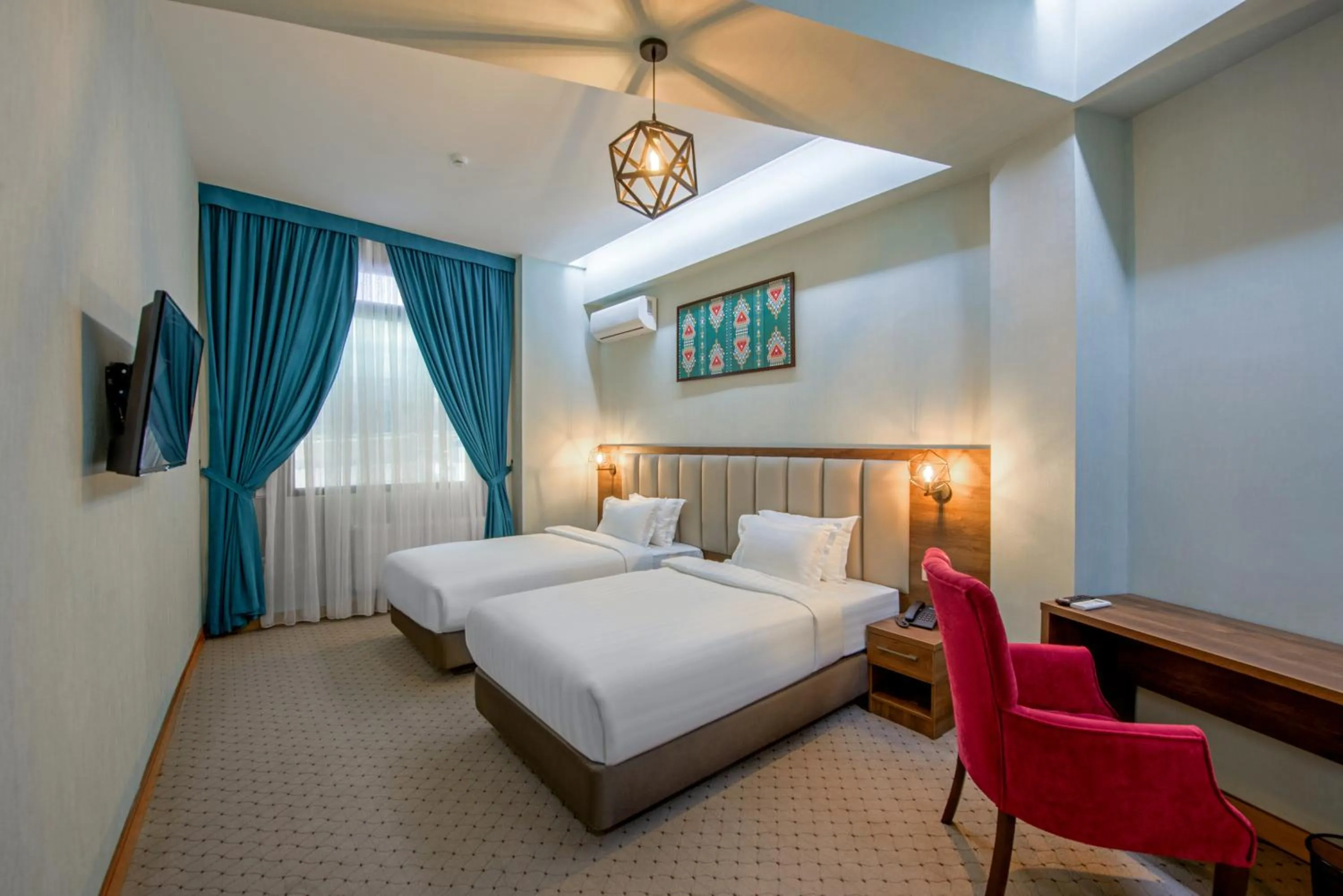 Bed in Corner Hotel Tashkent