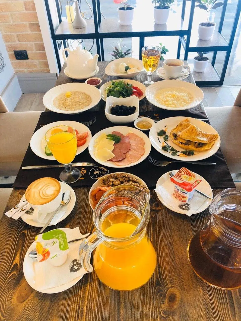 Breakfast in Corner Hotel Tashkent