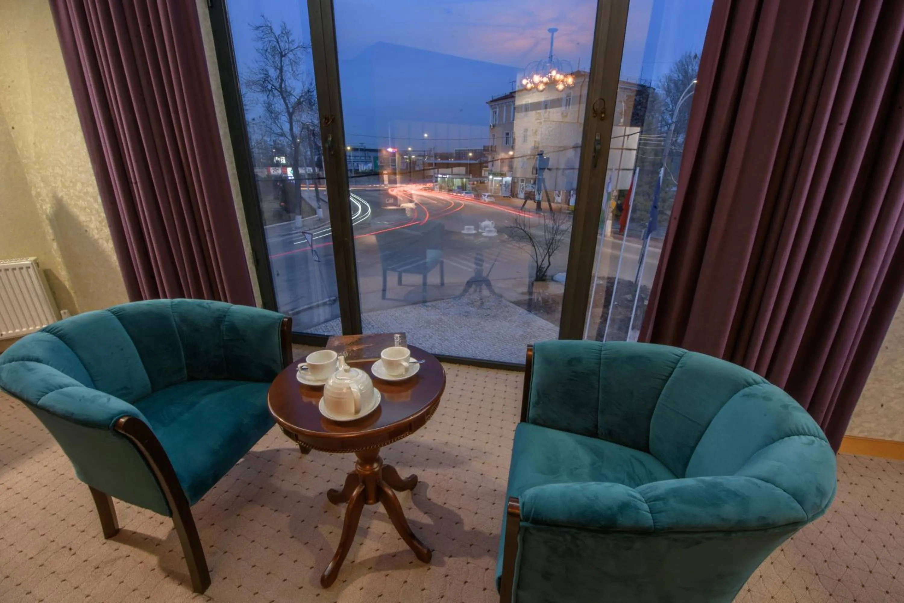 Seating area in Corner Hotel Tashkent