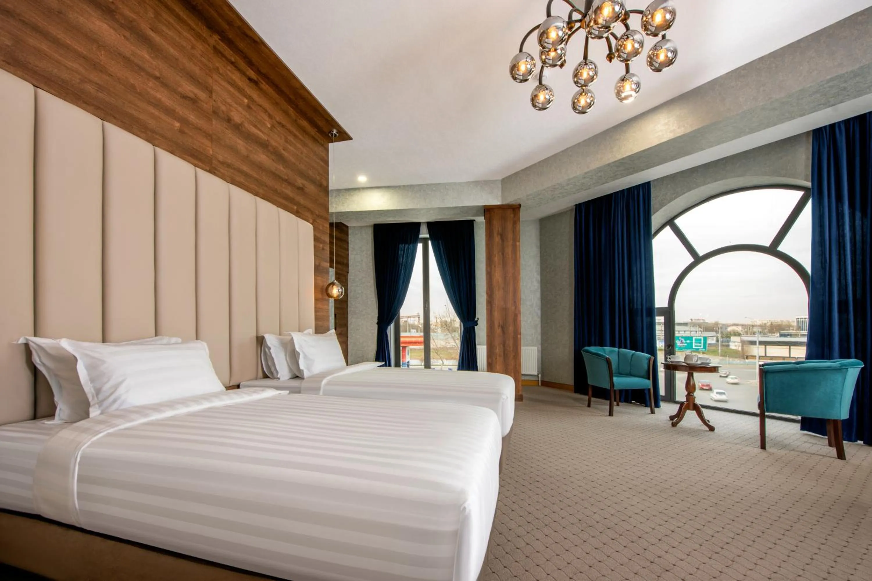 Photo of the whole room, Bed in Corner Hotel Tashkent