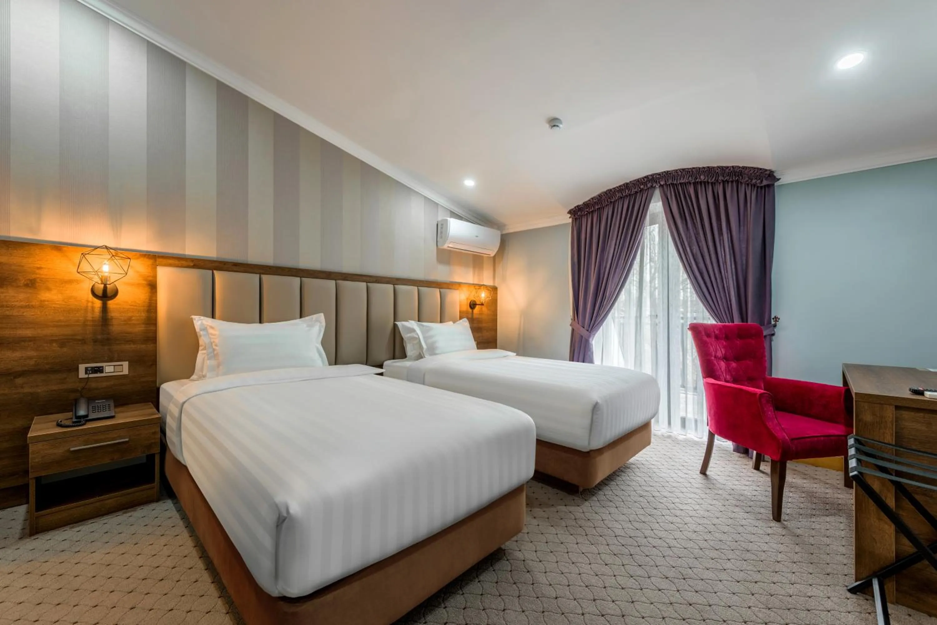 Bed in Corner Hotel Tashkent