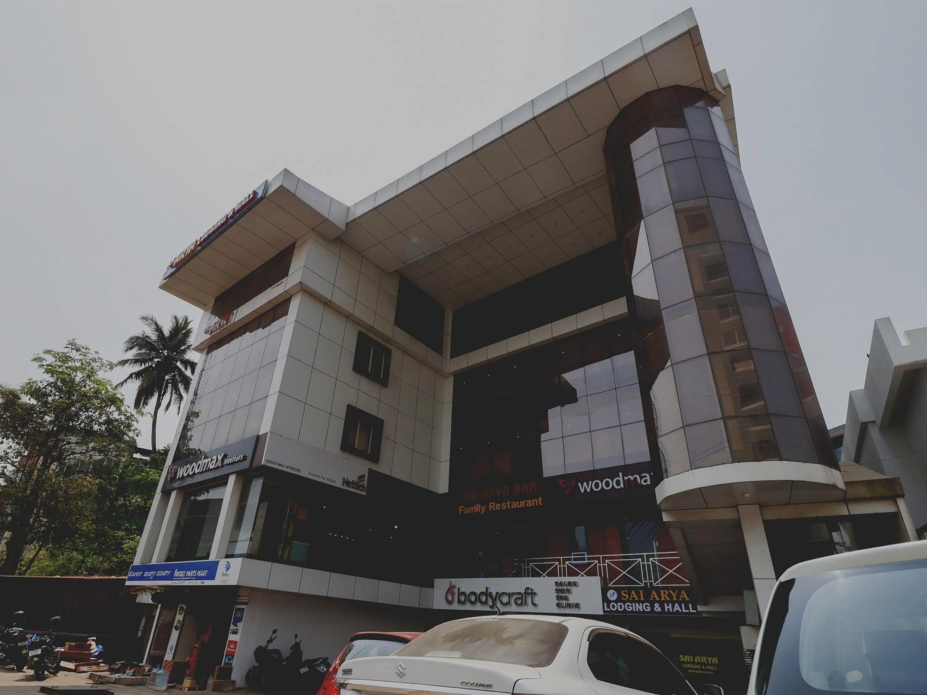 Facade/entrance in Capital O Sai Arya Residency