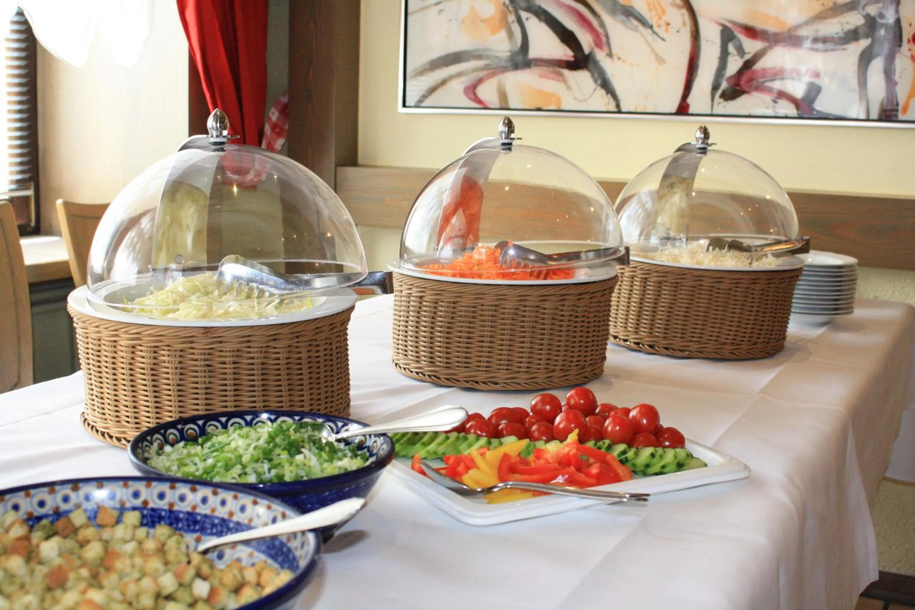 Food close-up in Hotel Hirsch